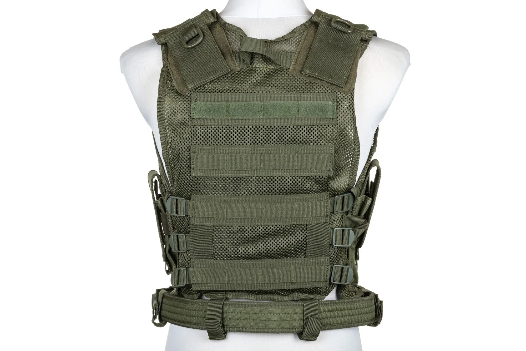 Gilet tactique Cybergun Swiss Arms Tactical BT-4 - Olive