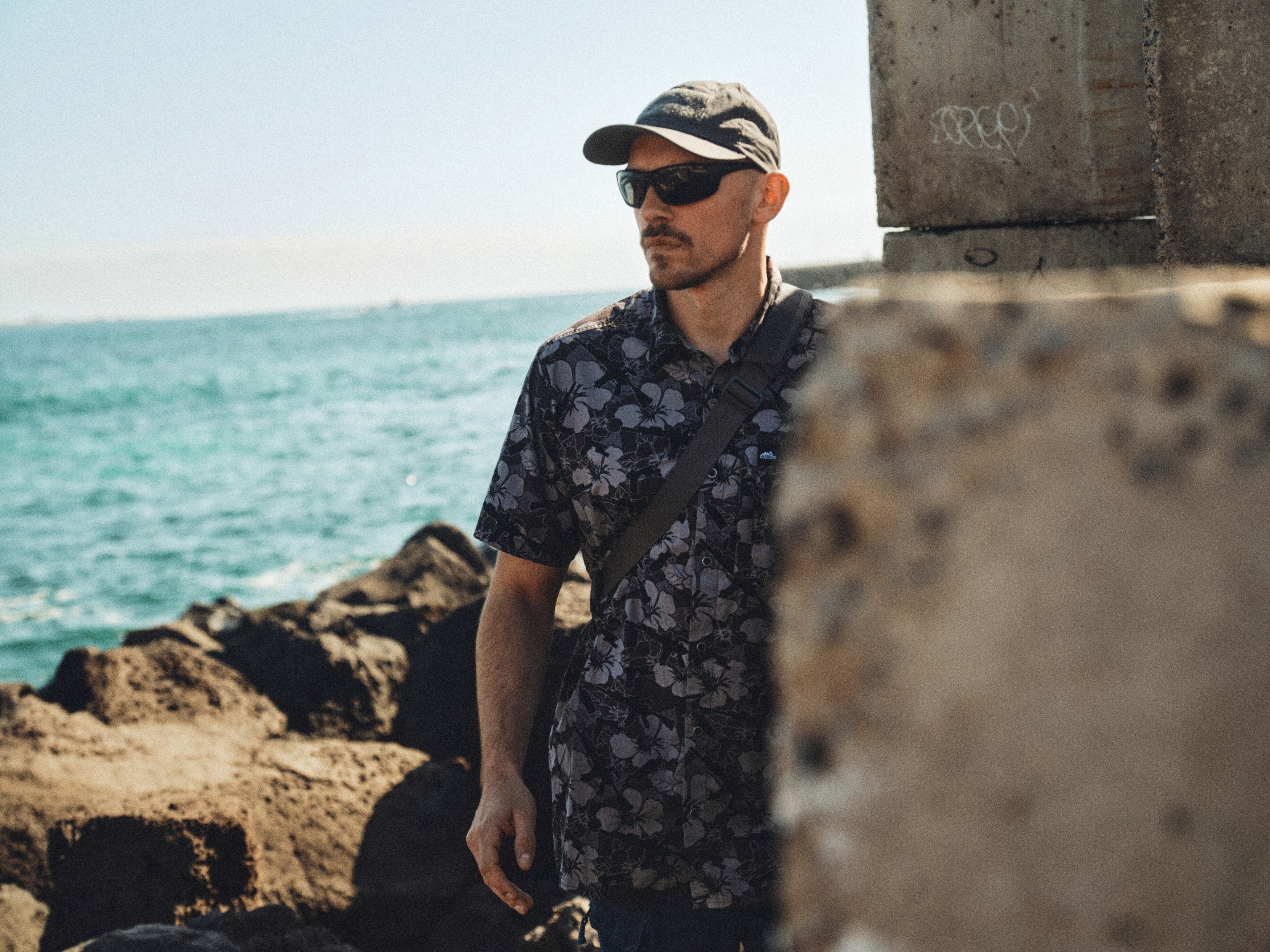 Chemise Tactical Hawaiian Short Sleeve Helikon - Dark Ops