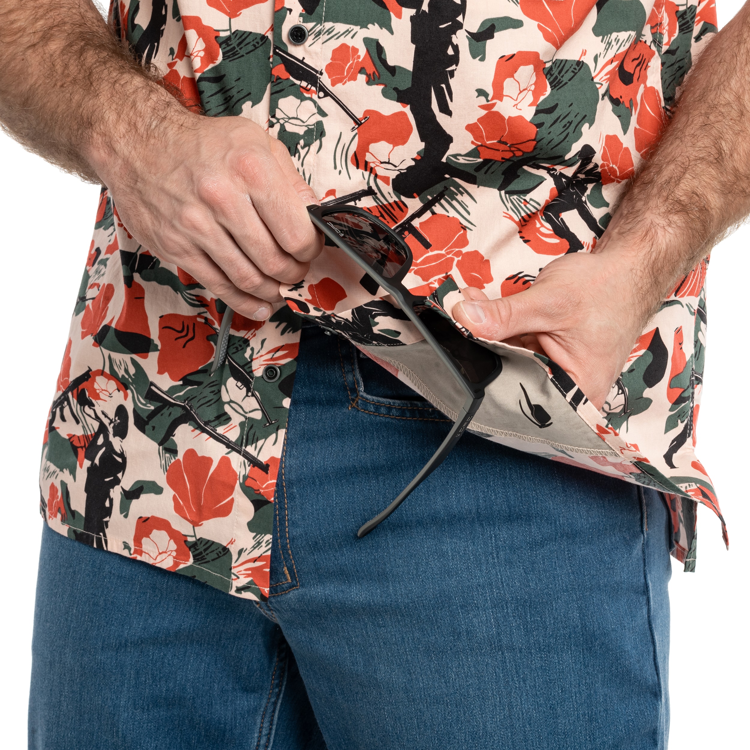 Chemise Tactical Hawaiian Short Sleeve Helikon-Tex - Cassino