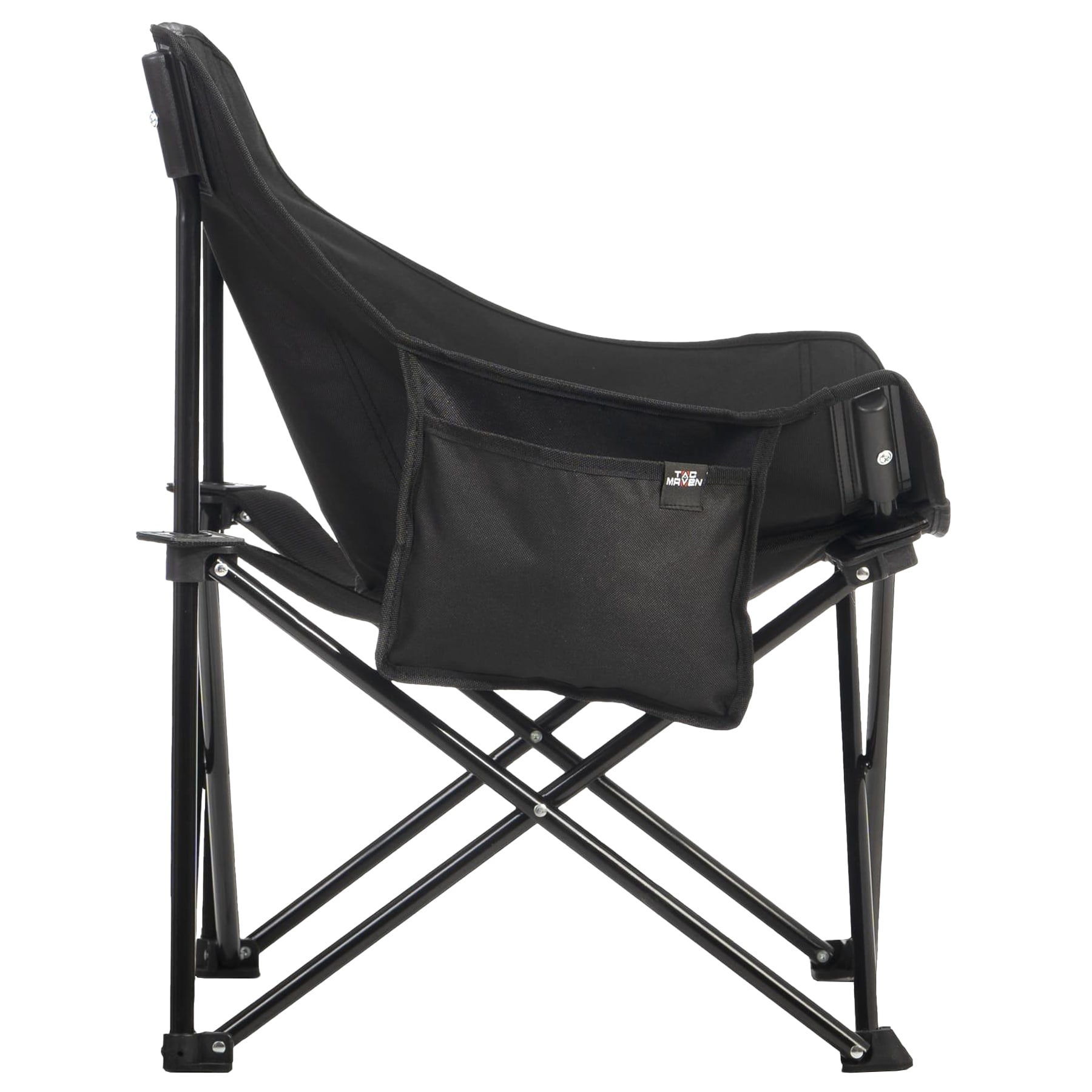 Chaise touristique Tac Maven Pentagon - Black