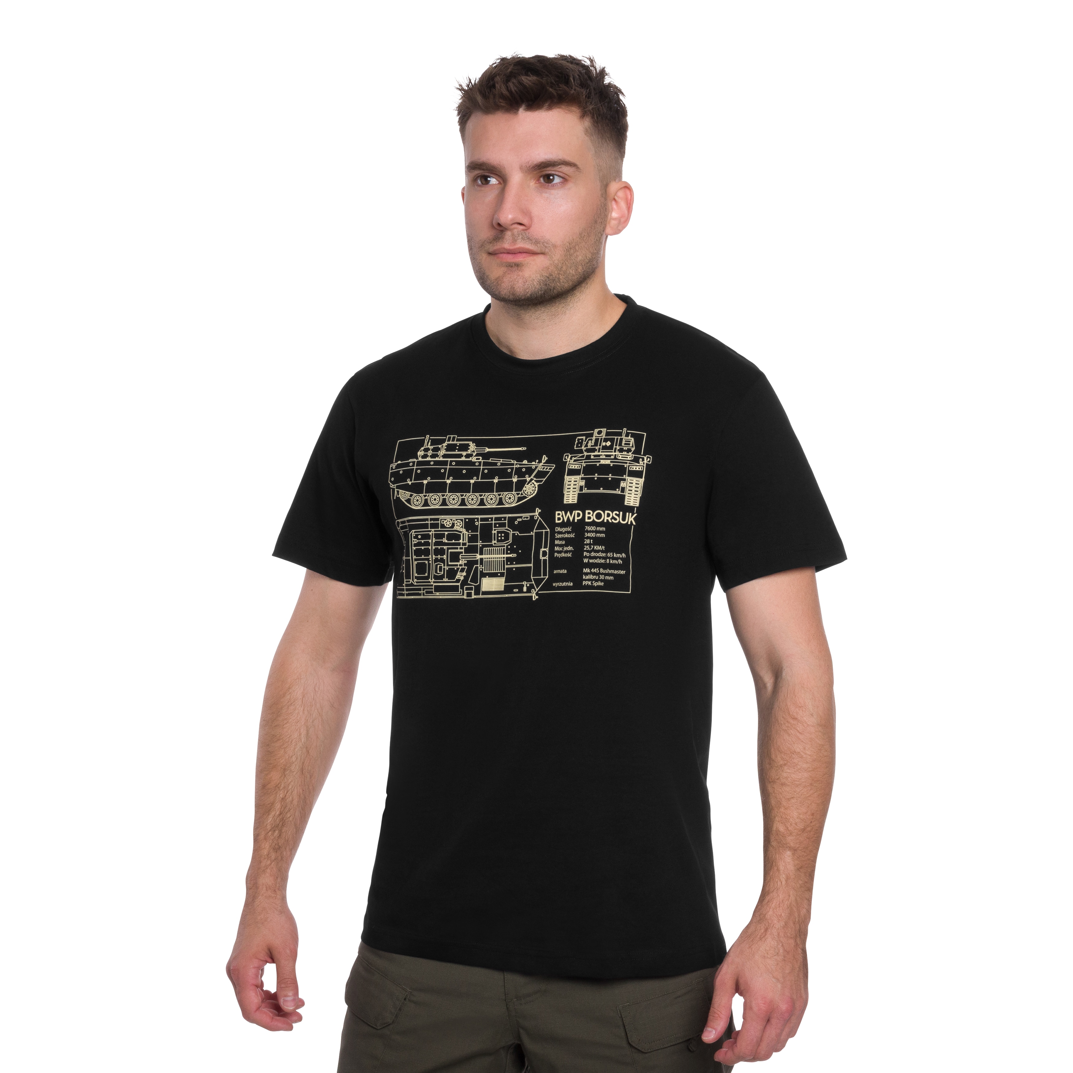 T-Shirt Borsuk - Black