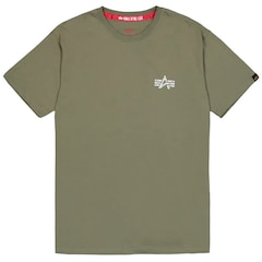 T-shirt Signature Back Print Alpha Industries - Sage Green