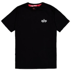 T-shirt Signature Back Print Alpha Industries - Black