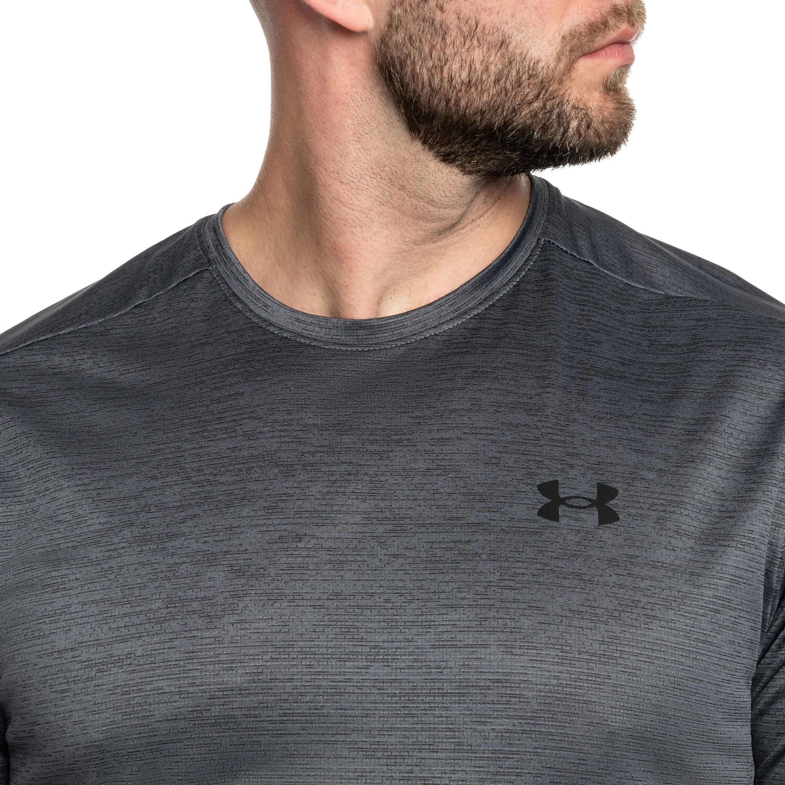 T-shirt thermique UA Tech Vent Short Sleeve Under Armour - Grey