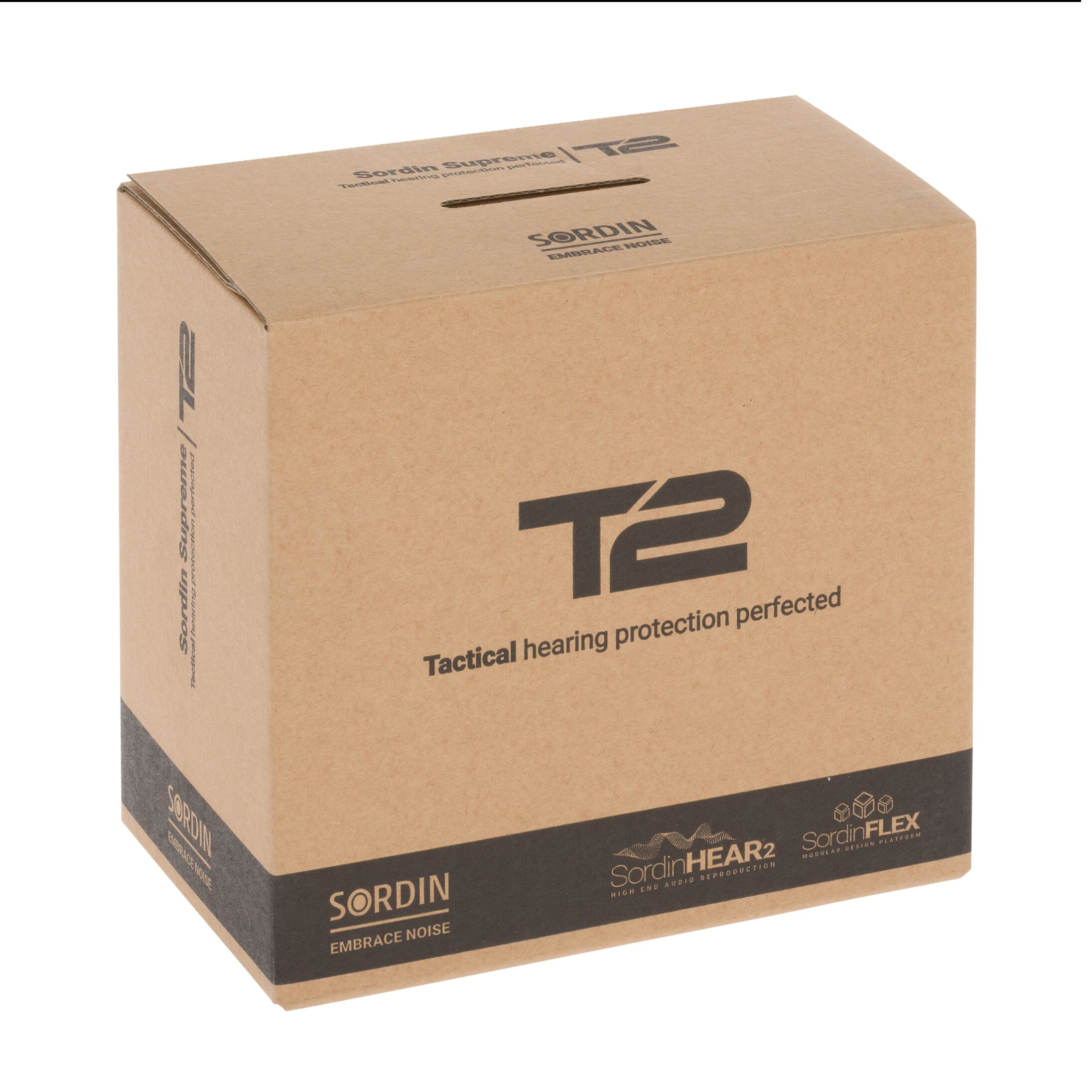 Protections auditives actives Supreme T2 Leather Sordin - Green