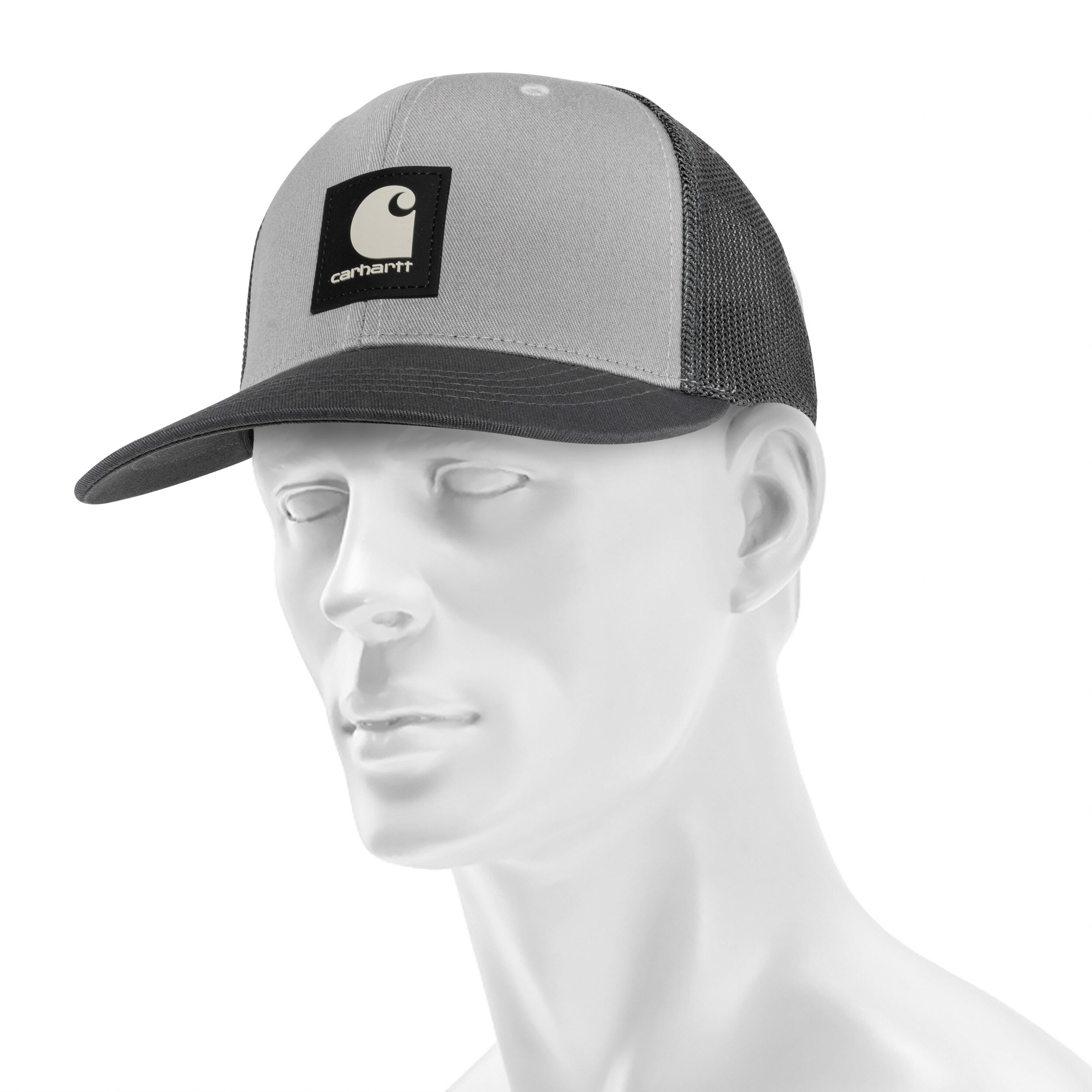 Casquette Twill Mesh Back Logo Carhartt - Asphalt