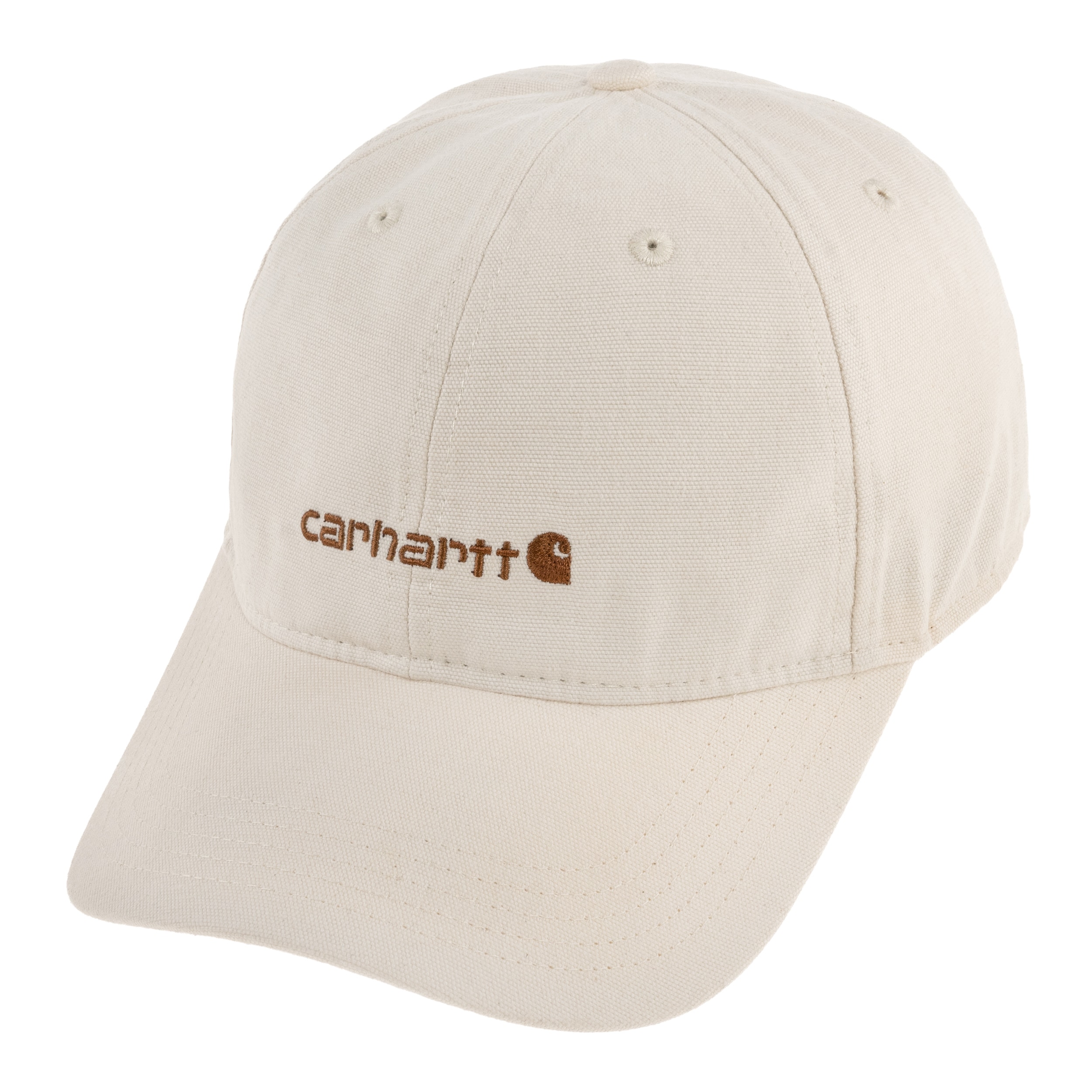 Casquette Canvas Embroidered Graphic Carhartt - Undyed Ecru