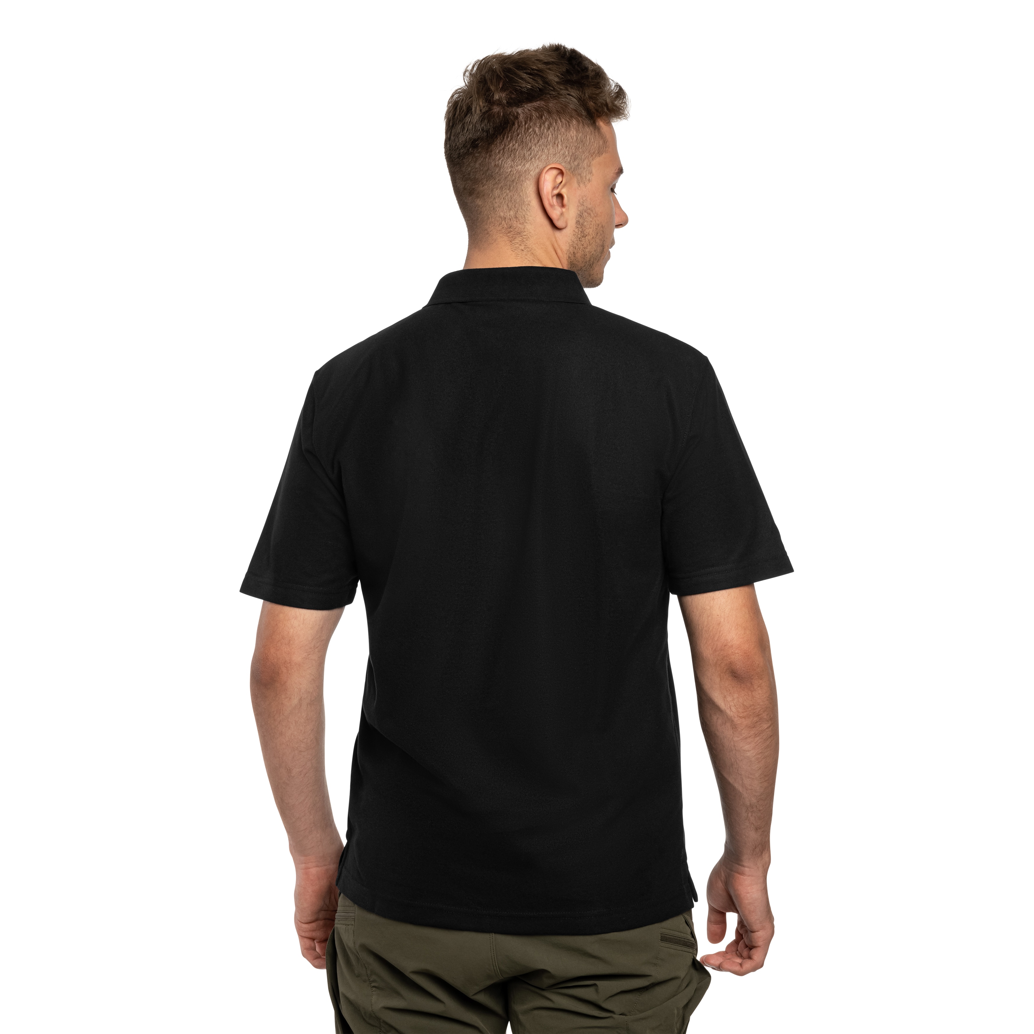 Polo Midweight Short Sleeve Carhartt - Black