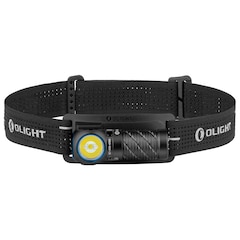 Lampe frontale et angulaire avec bandeau Perun 3 Mini Cool White Black - 1250 lumens Olight
