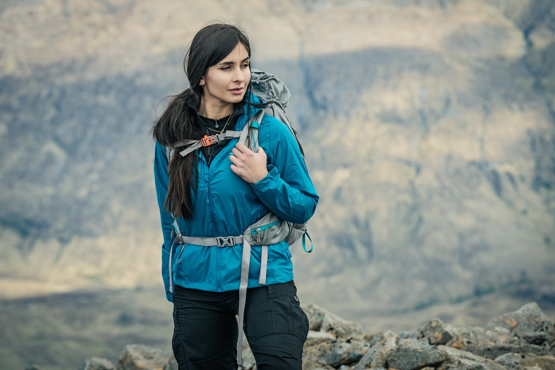 Sac à dos pour femmes Ivar Rucksack 38 L Highlander Outdoor - Haar Grey