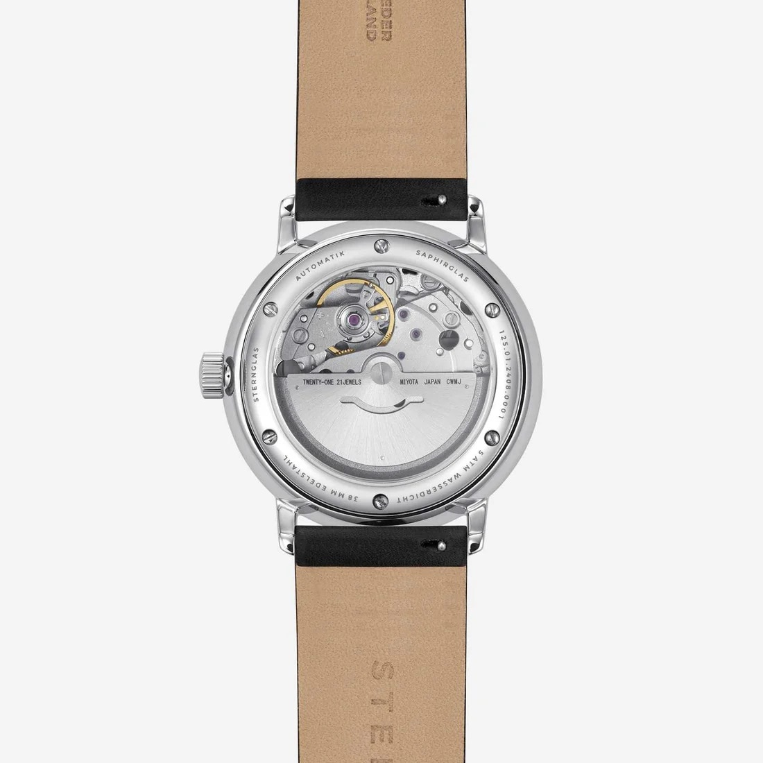 Montre Naos Automatik Sternglas - Black/Red