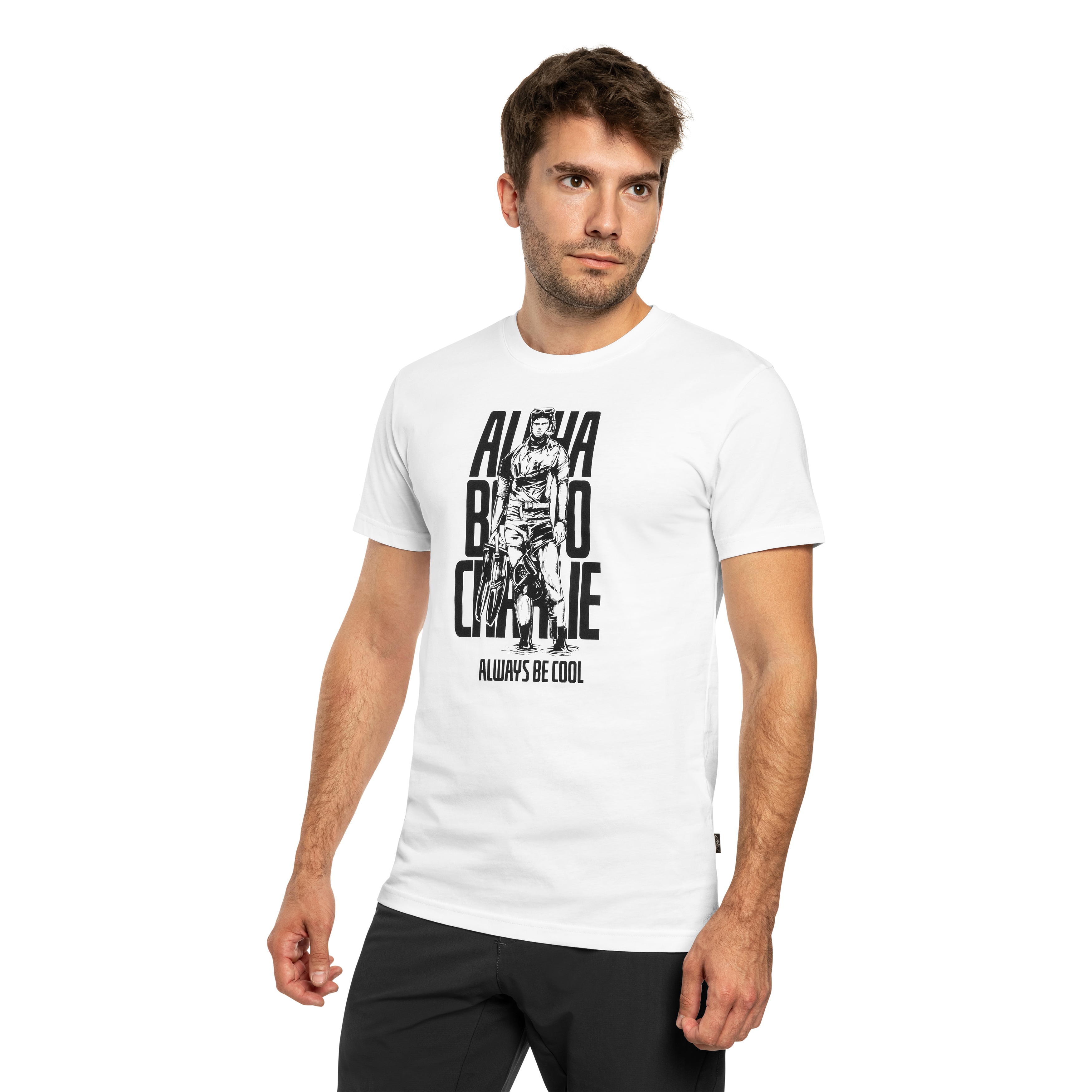 T-Shirt ABC Alfa Bravo Charlie Helikon-Tex - White