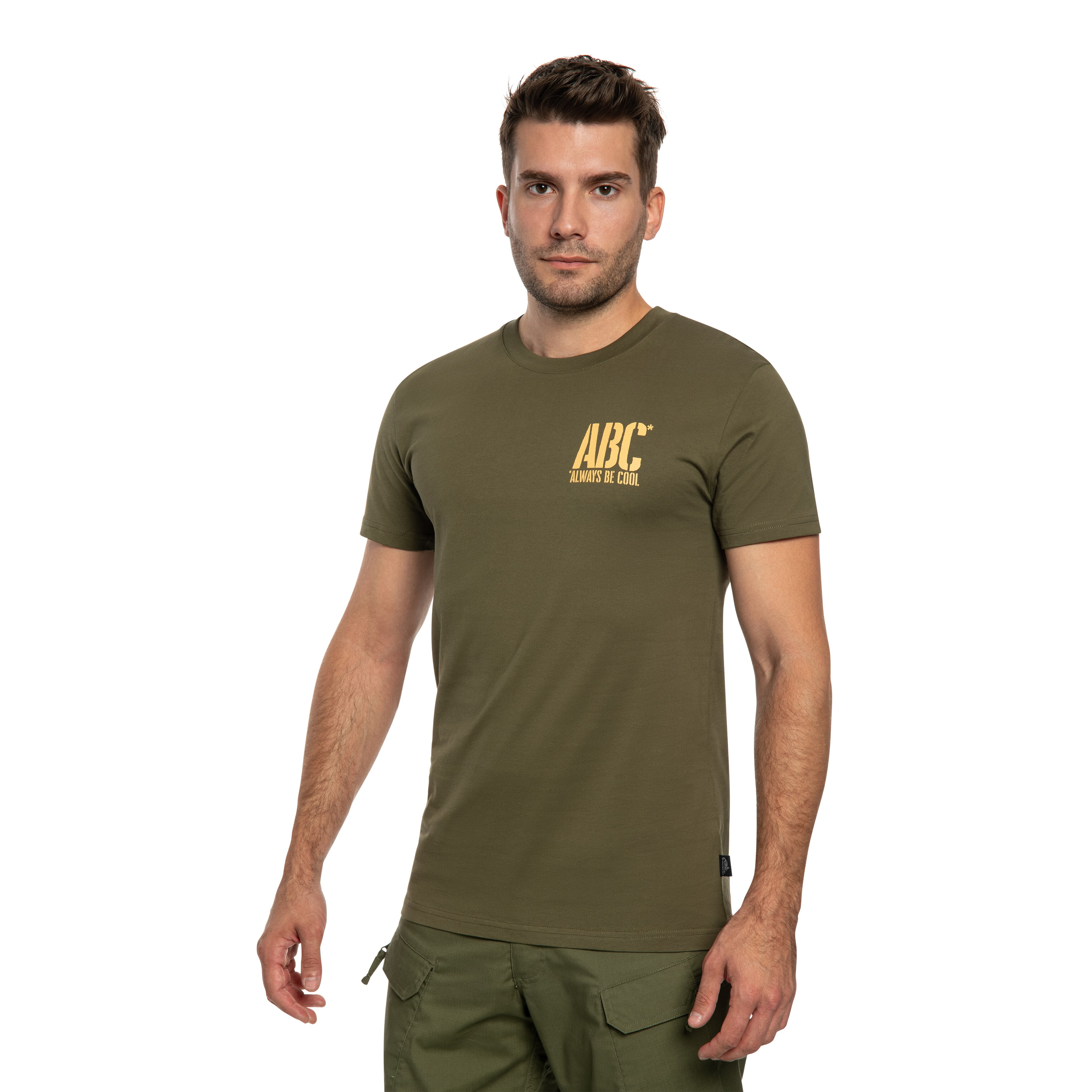 T-Shirt ABC Always Be Cool Helikon - Olive