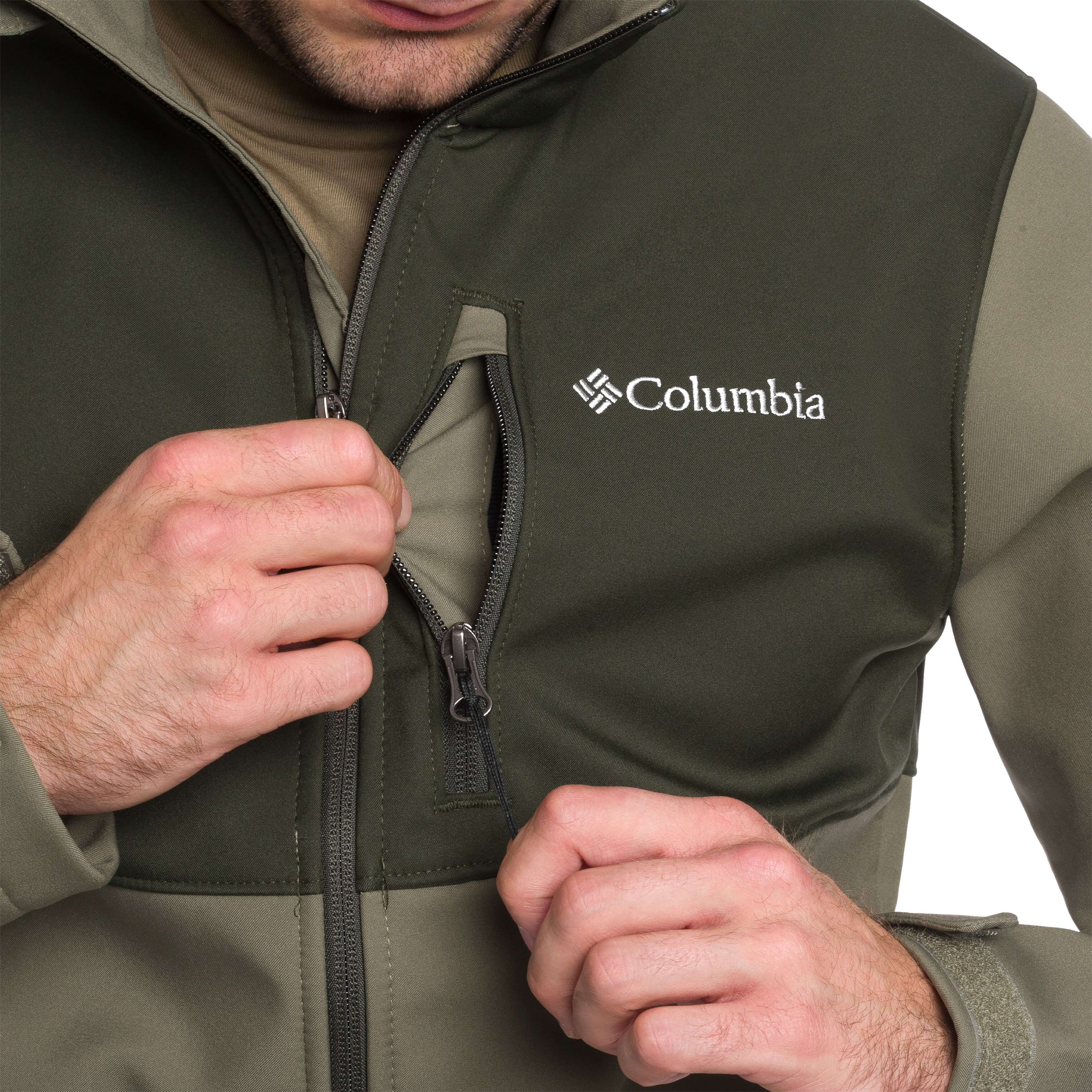Veste Ascender Softshell Columbia - Stone Green