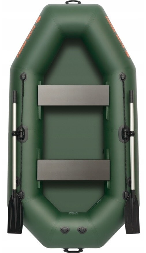 Pontons avec plancher roulant et tableau arrière pour le moteur Kolibri K-240T+ Gilet de sauvetage Olimp Standard 100N - Ensemble