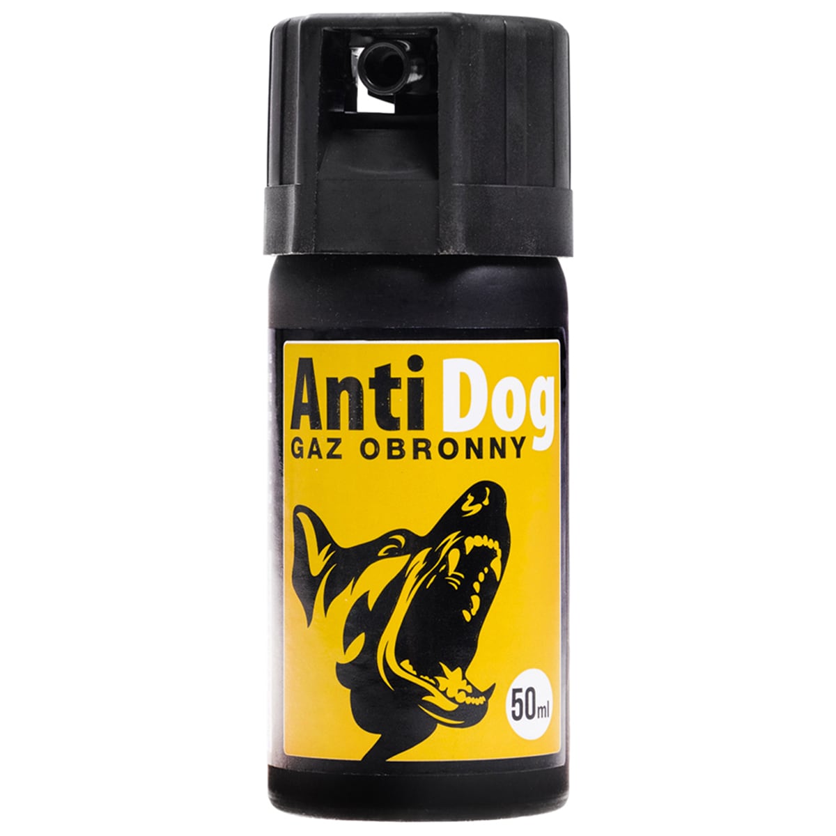 Spray au poivre contre les chiens et les loups AntiDog 50 ml - cône