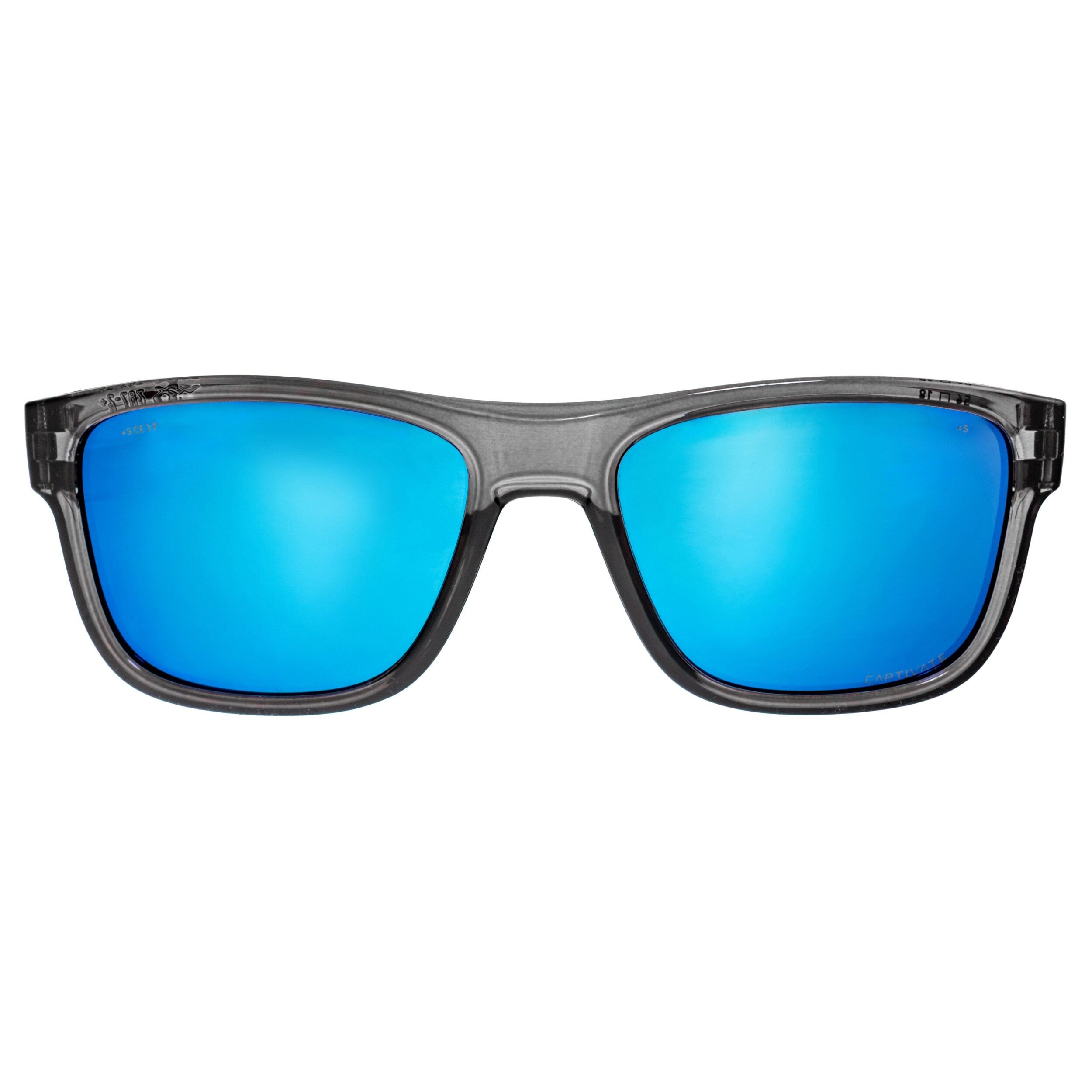 Lunettes Ovation Wiley X - Captive Polarized Blue Mirror/Gloss Crystal Dark Grey