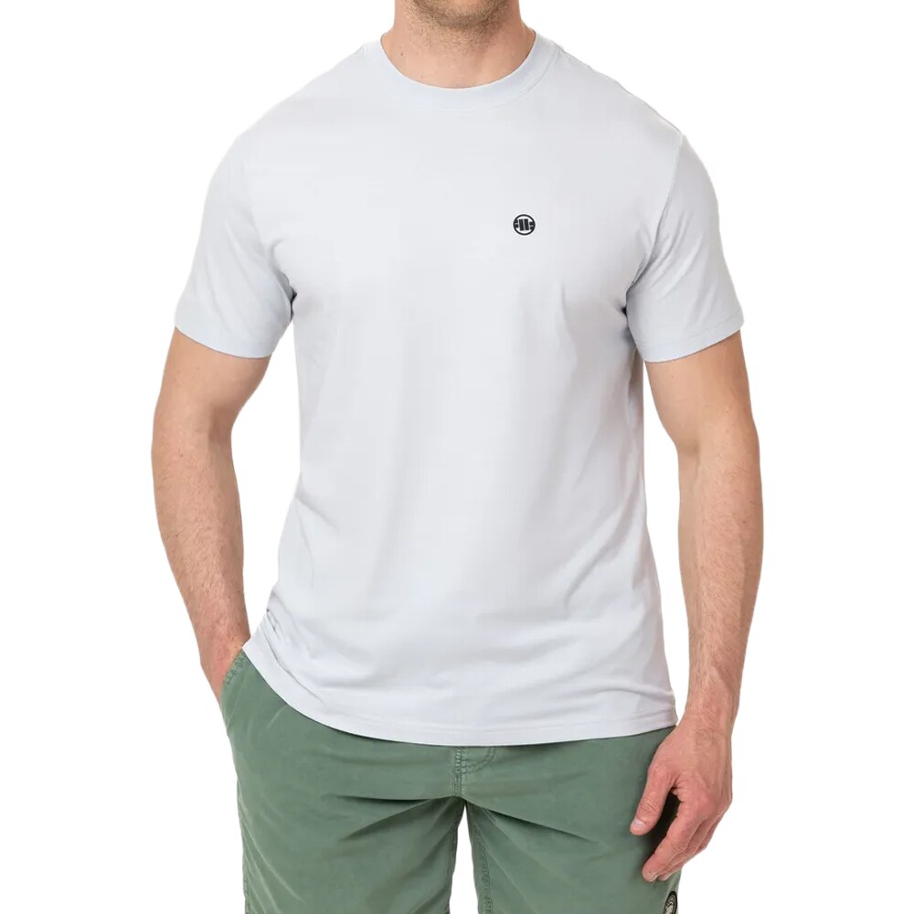 T-shirt West Coast Coolmax Scott Pitbull - Blanc-bleu