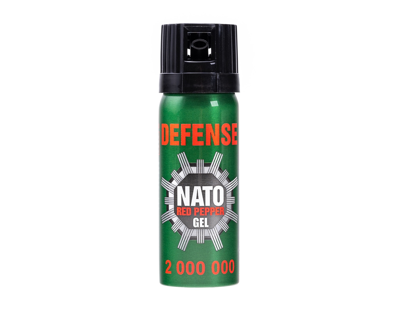 Spray au poivre contre les animaux Military gel Nato Defense - cône 50 ml