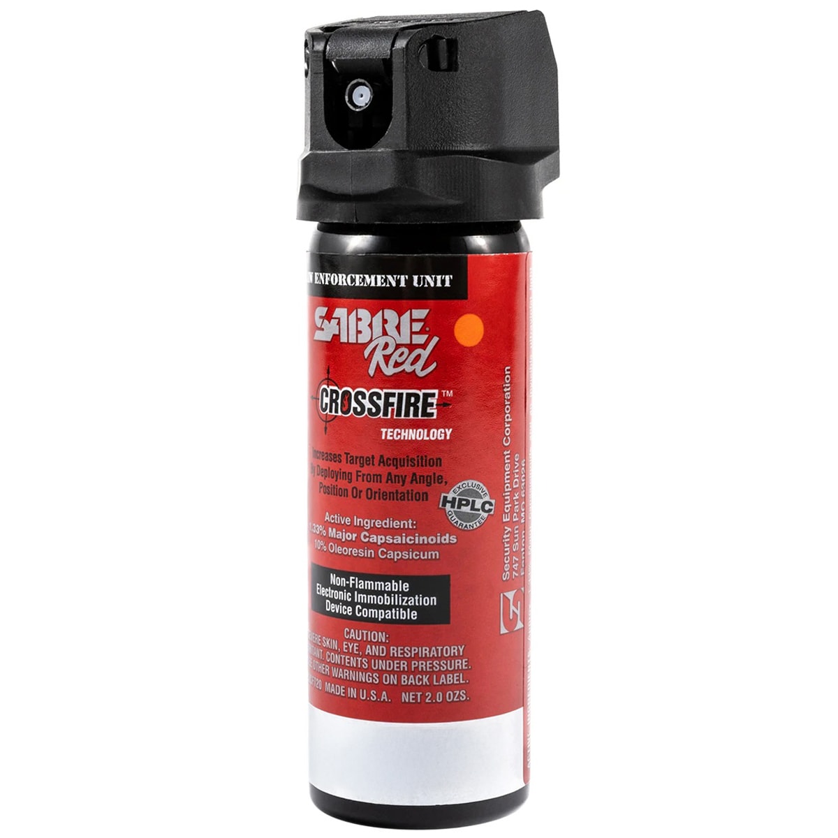 Spray au poivre contre les animaux Sabre Red MK-3.5 Crossfire Stream 62 ml- jet