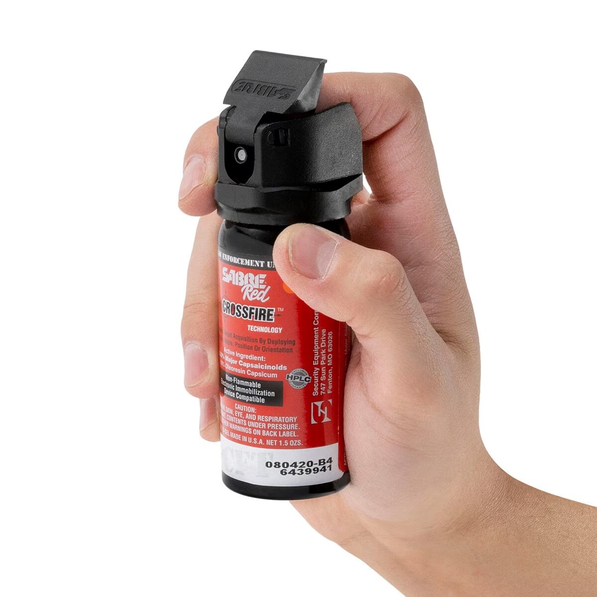 Spray au poivre contre les animaux Sabre Red MK-3 Crossfire 44 ml - gel