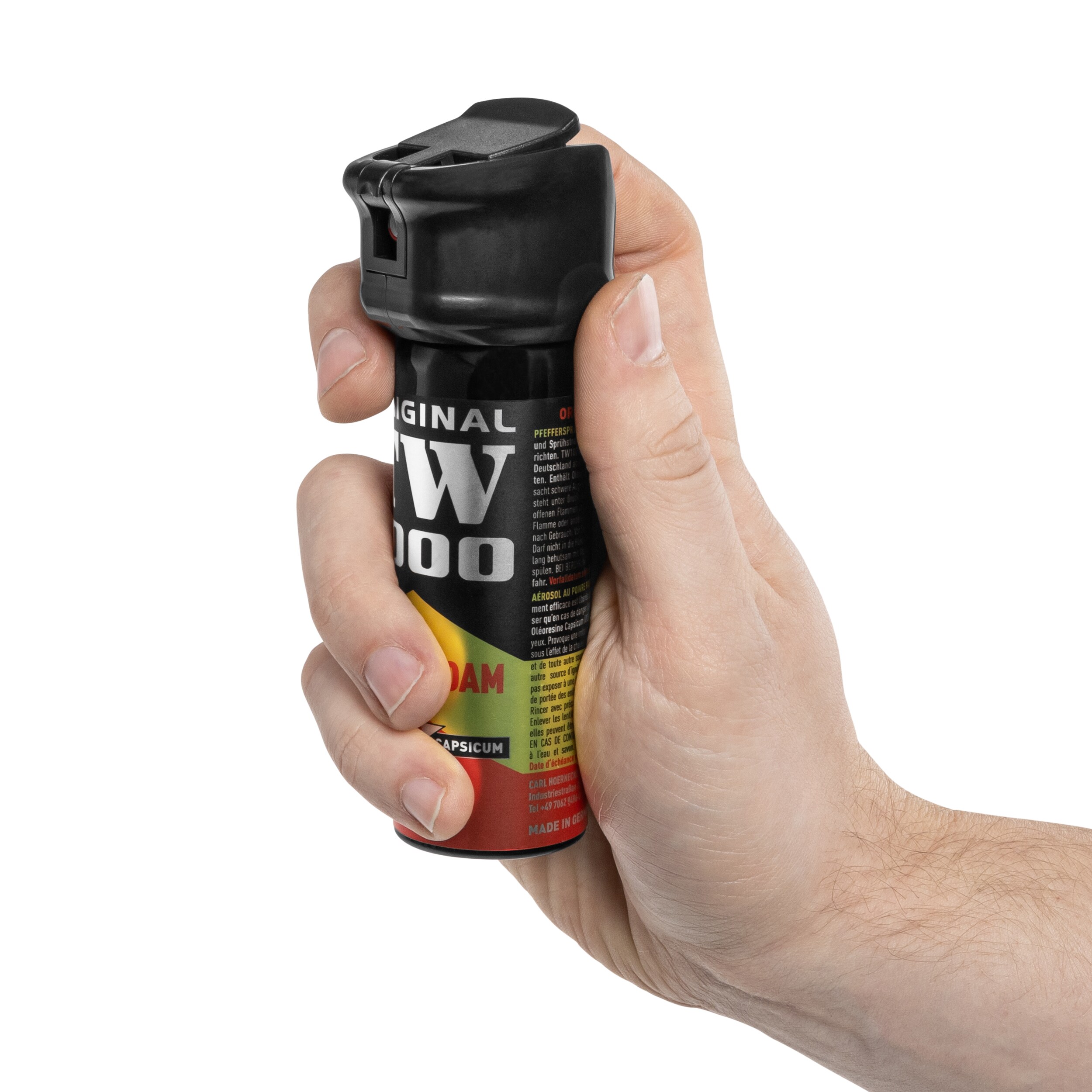 Spray au poivre contre les animaux TW 1000 Pepper Standard Foam 63 ml - mousse