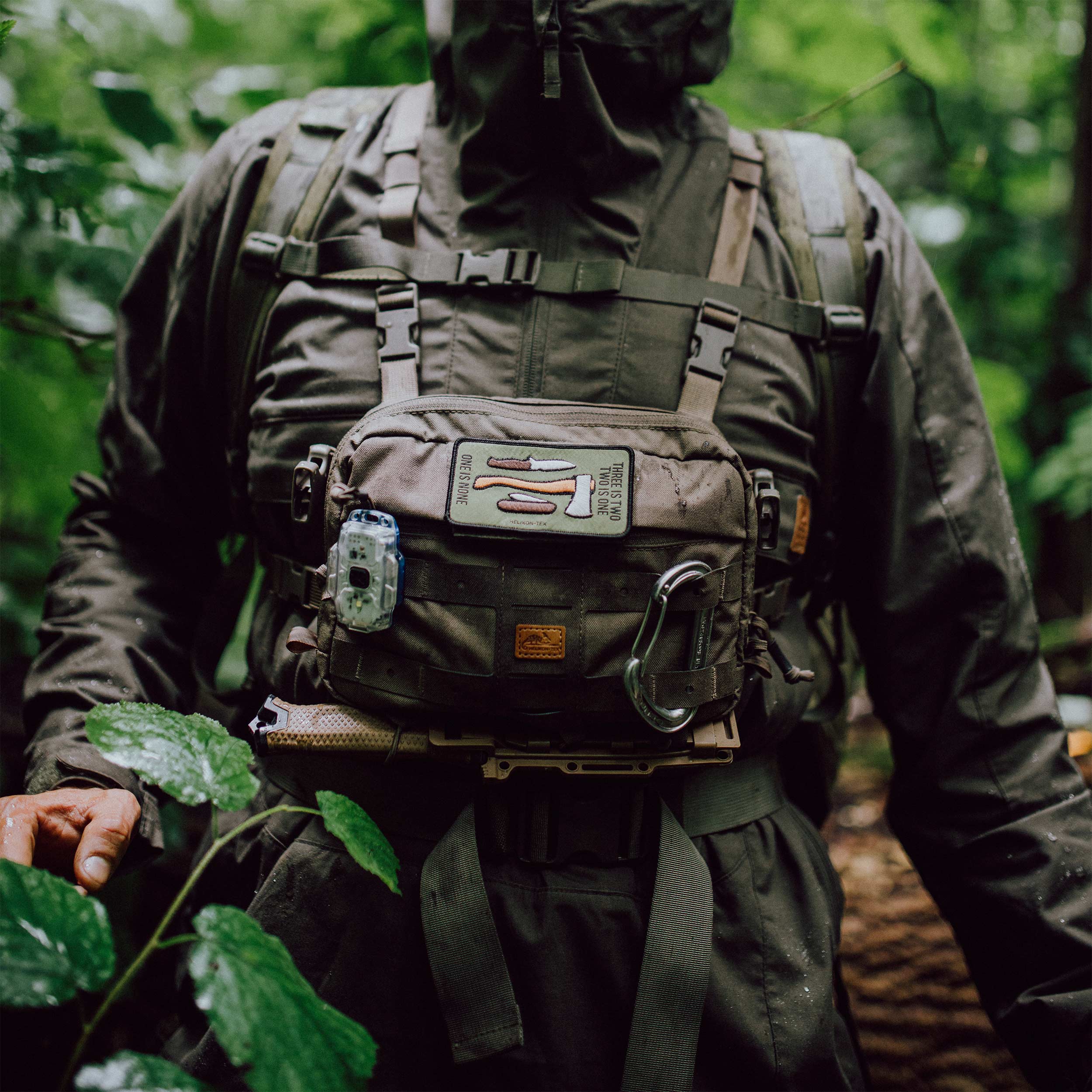 Sac Chest Pack Numbat Small Helikon-Tex - RAL 7013