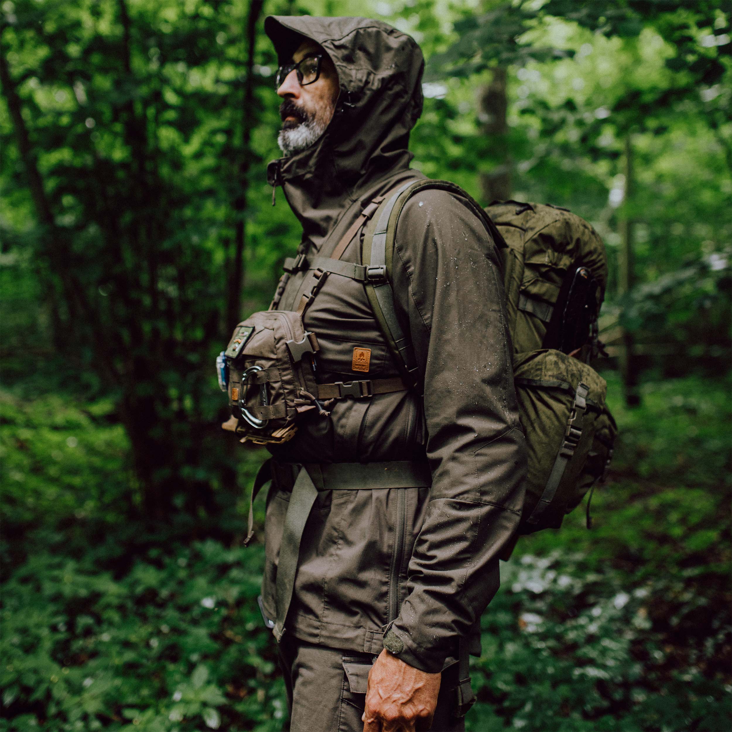 Sac Chest Pack Numbat Small Helikon-Tex - RAL 7013