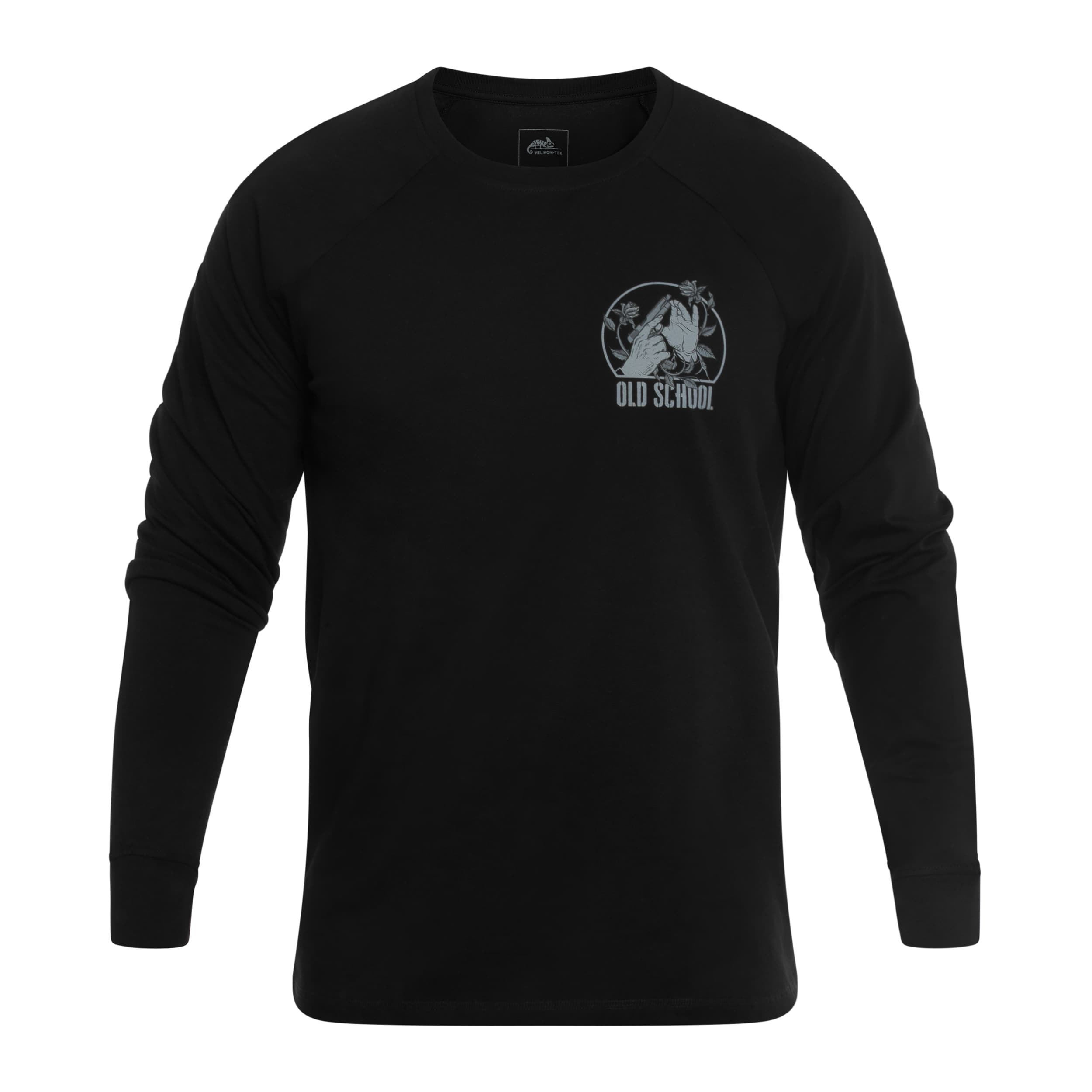 T-shirt Long Sleeve Old School Helikon - Black