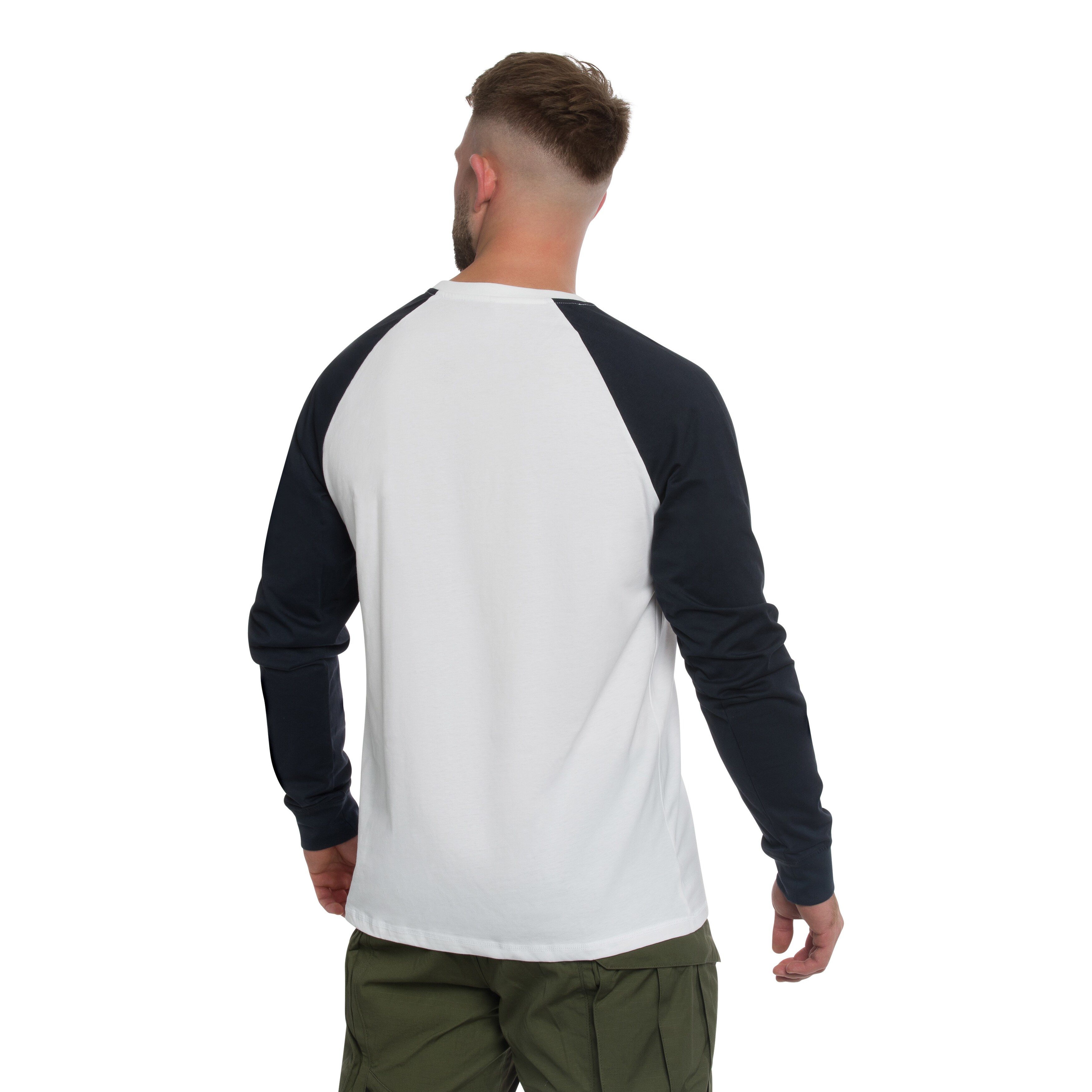 T-shirt Long Sleeve Old School Helikon - White/Black