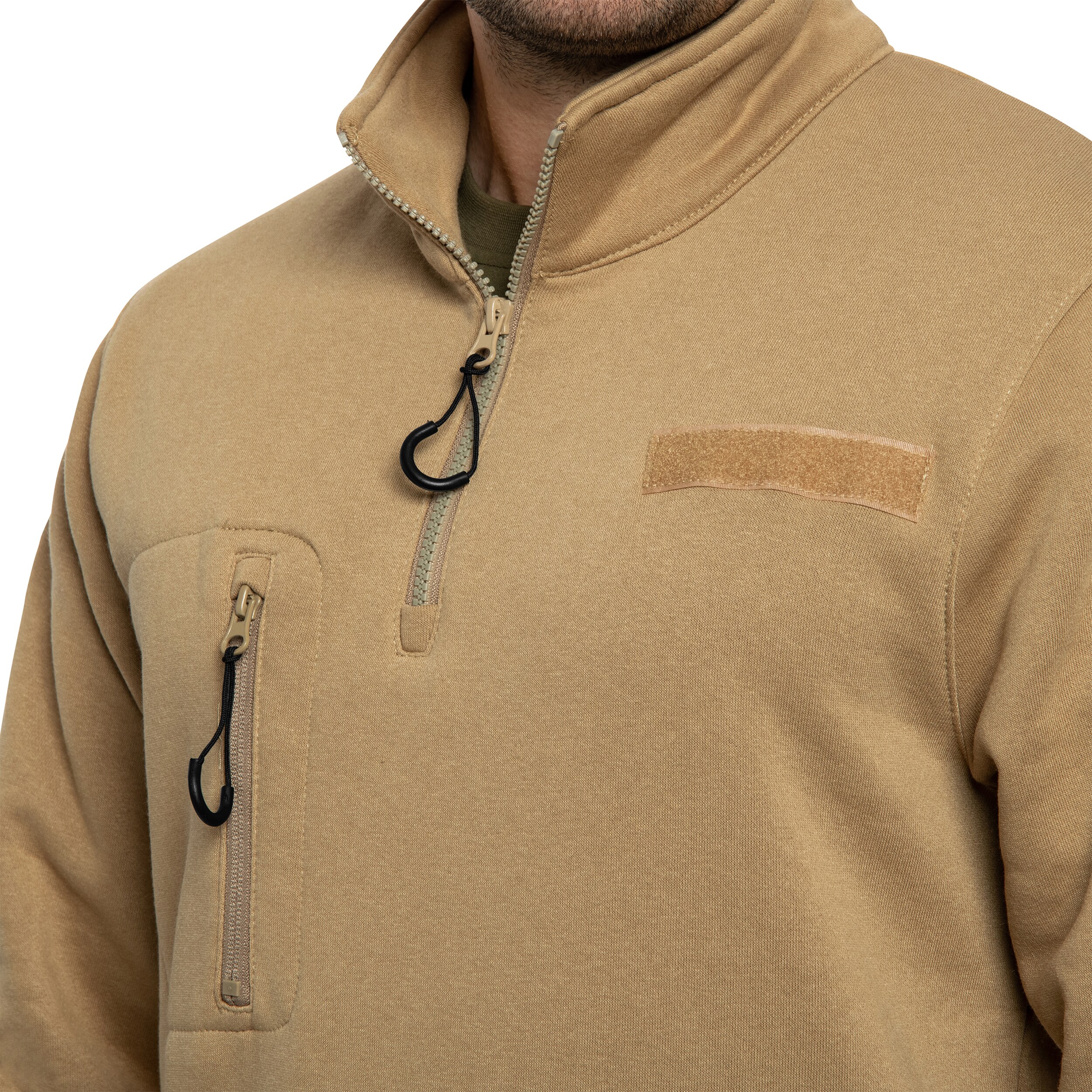 Sweat-shirt Tactical Sweat Troyer Brandit - Coyote