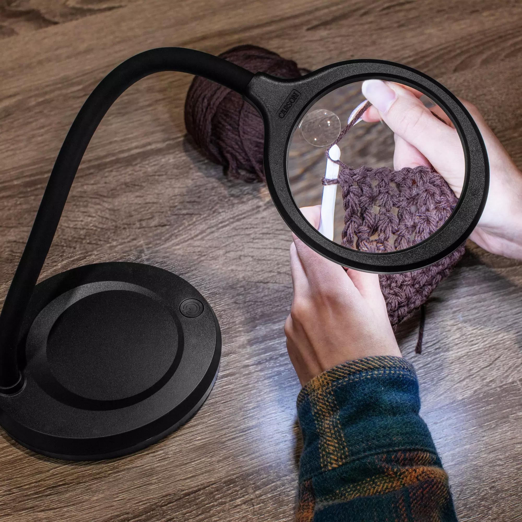 Loupe Deskbrite 2X Carson