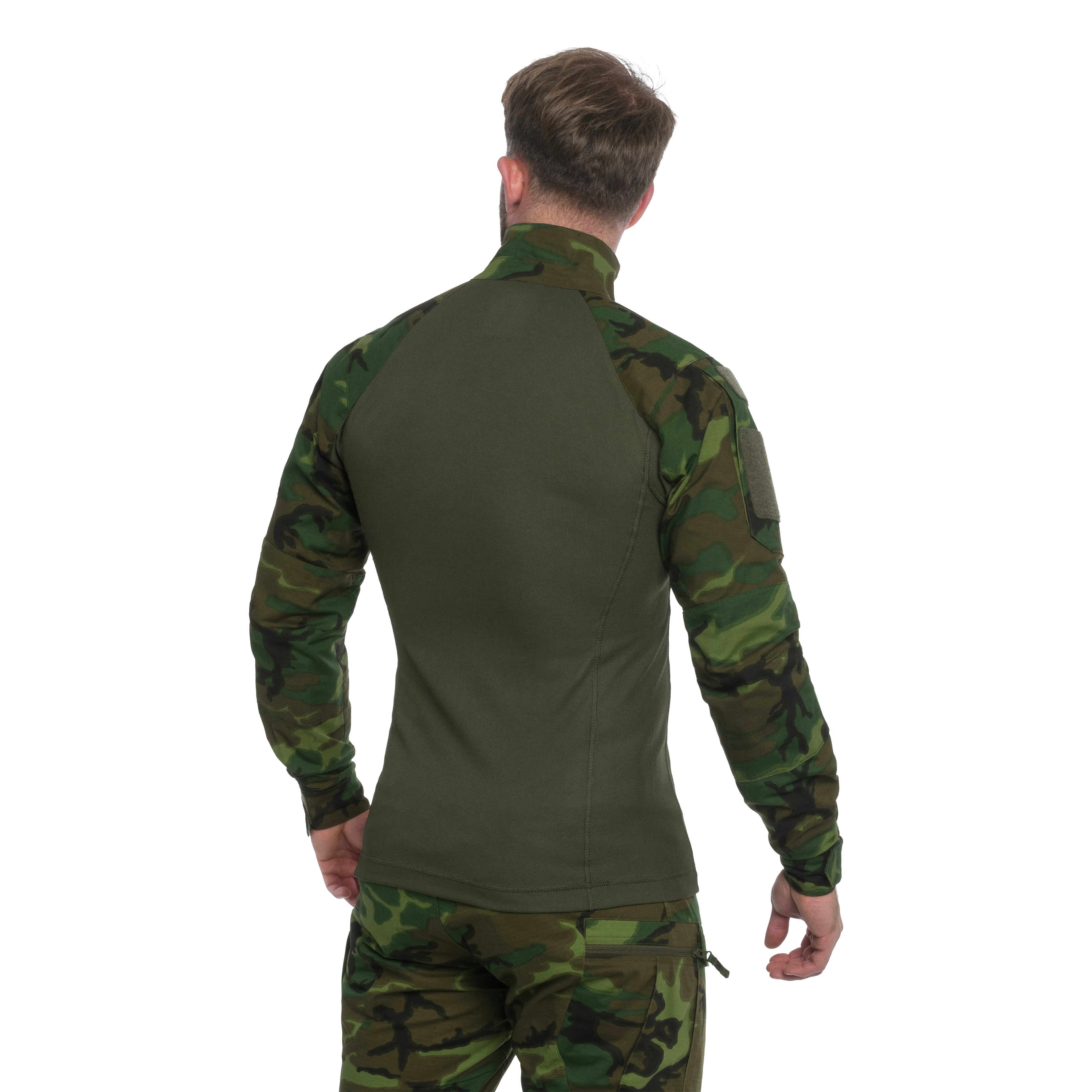 Sweat-shirt MCDU Combat Shirt Helikon-Tex - ERDL / Olive Green