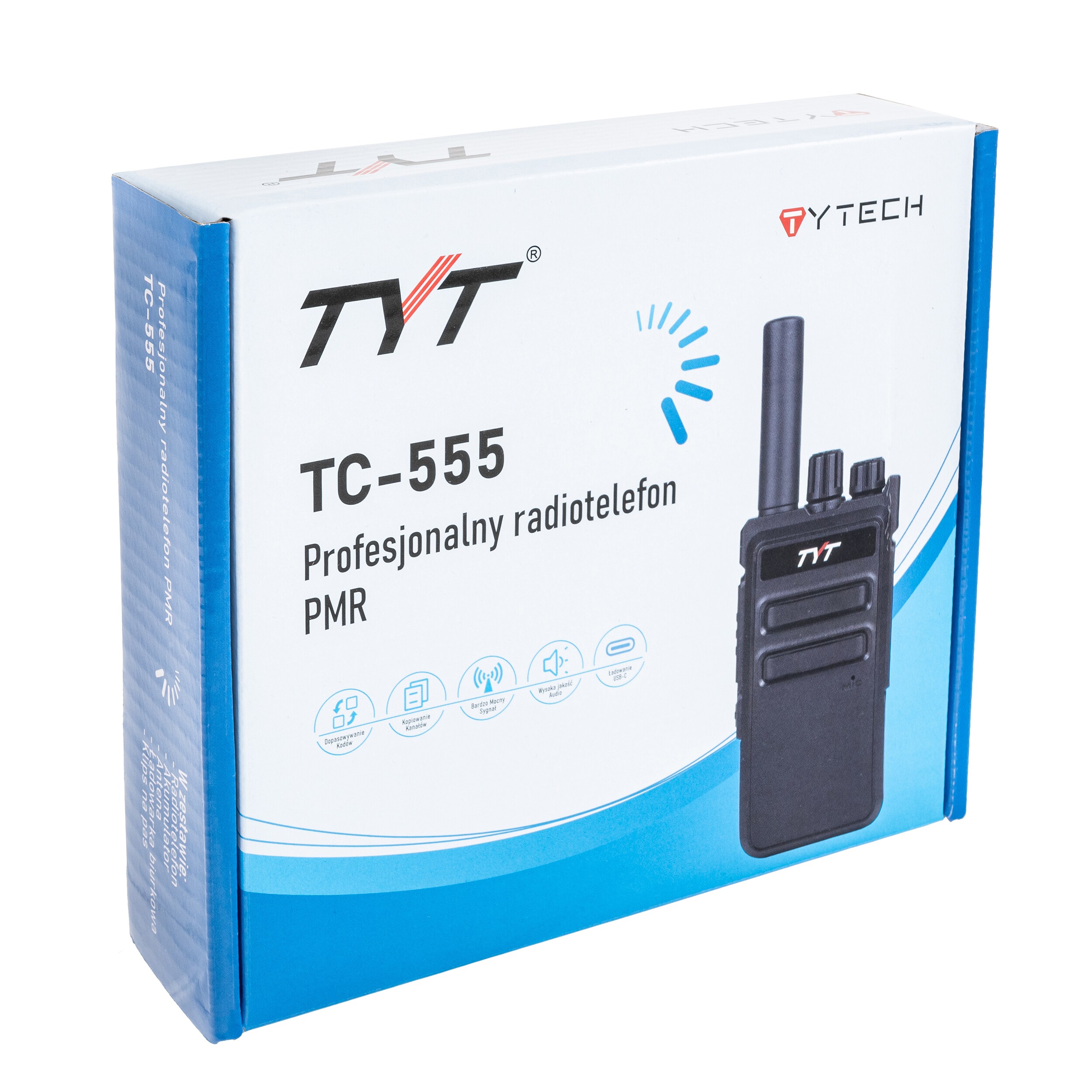 Radiotéléphone TYT TC-555 PMR USB-C