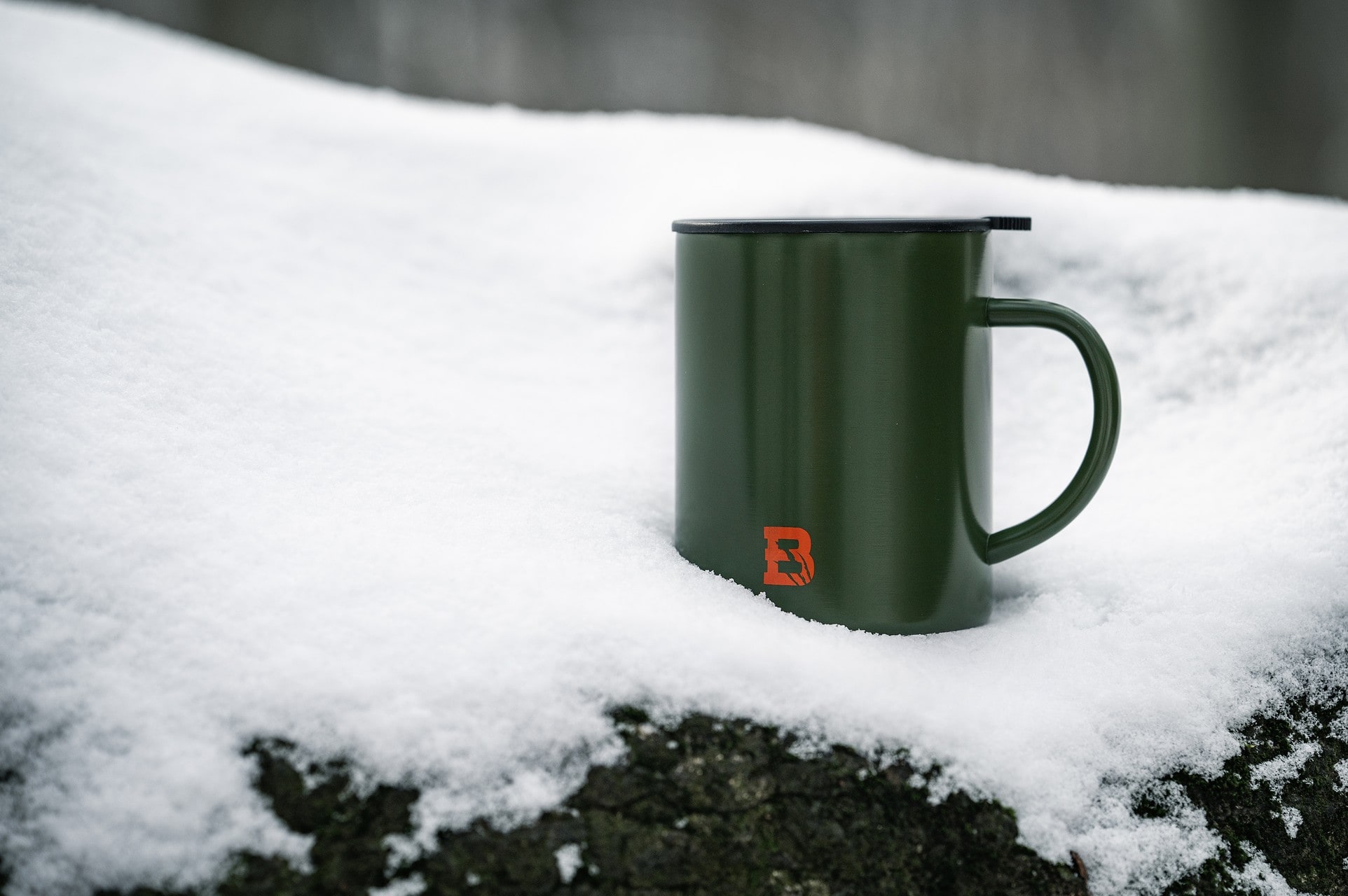 Mug thermique Steel Boy 400 ml Badger Outdoor - Olive