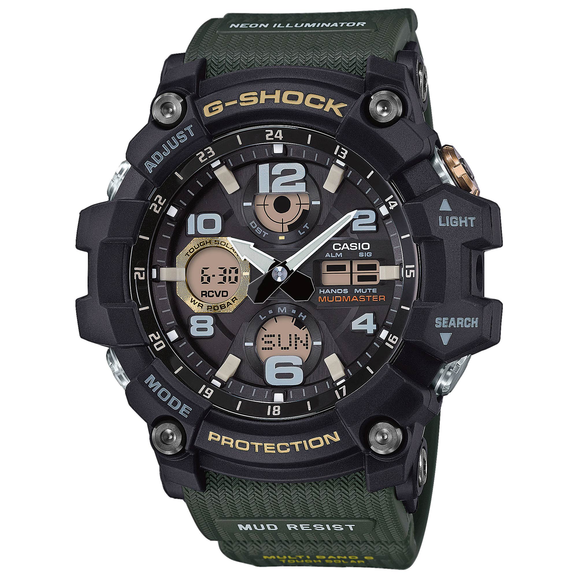 Montre Casio G-Shock Master of G Premium Mudmaster GWG-100-1A3ER