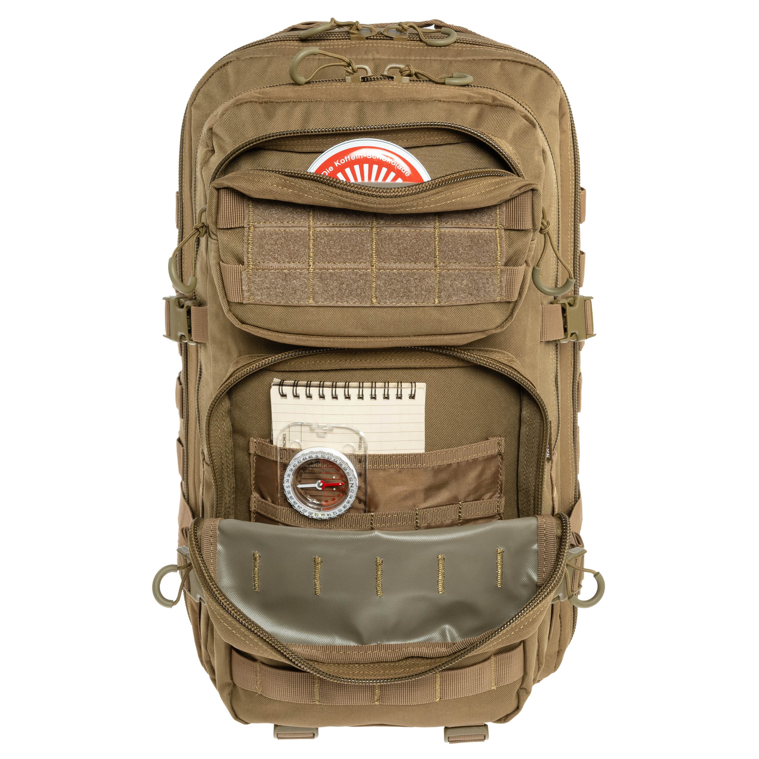 Sac à dos Brytzky Tactical Polygon Large 36 L - Coyote