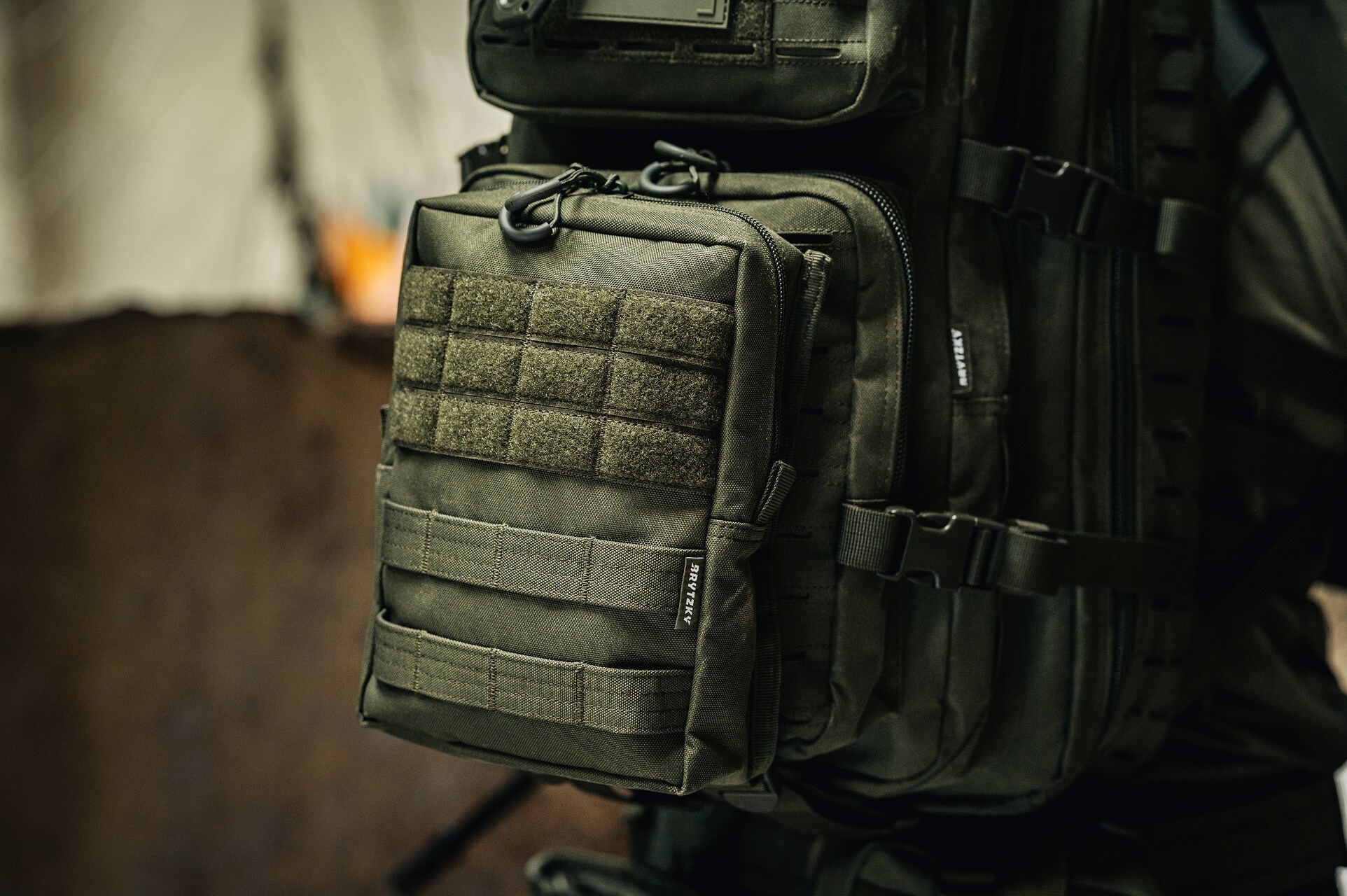 Poche Field Pouch Large Brytzky Tactical - Olive