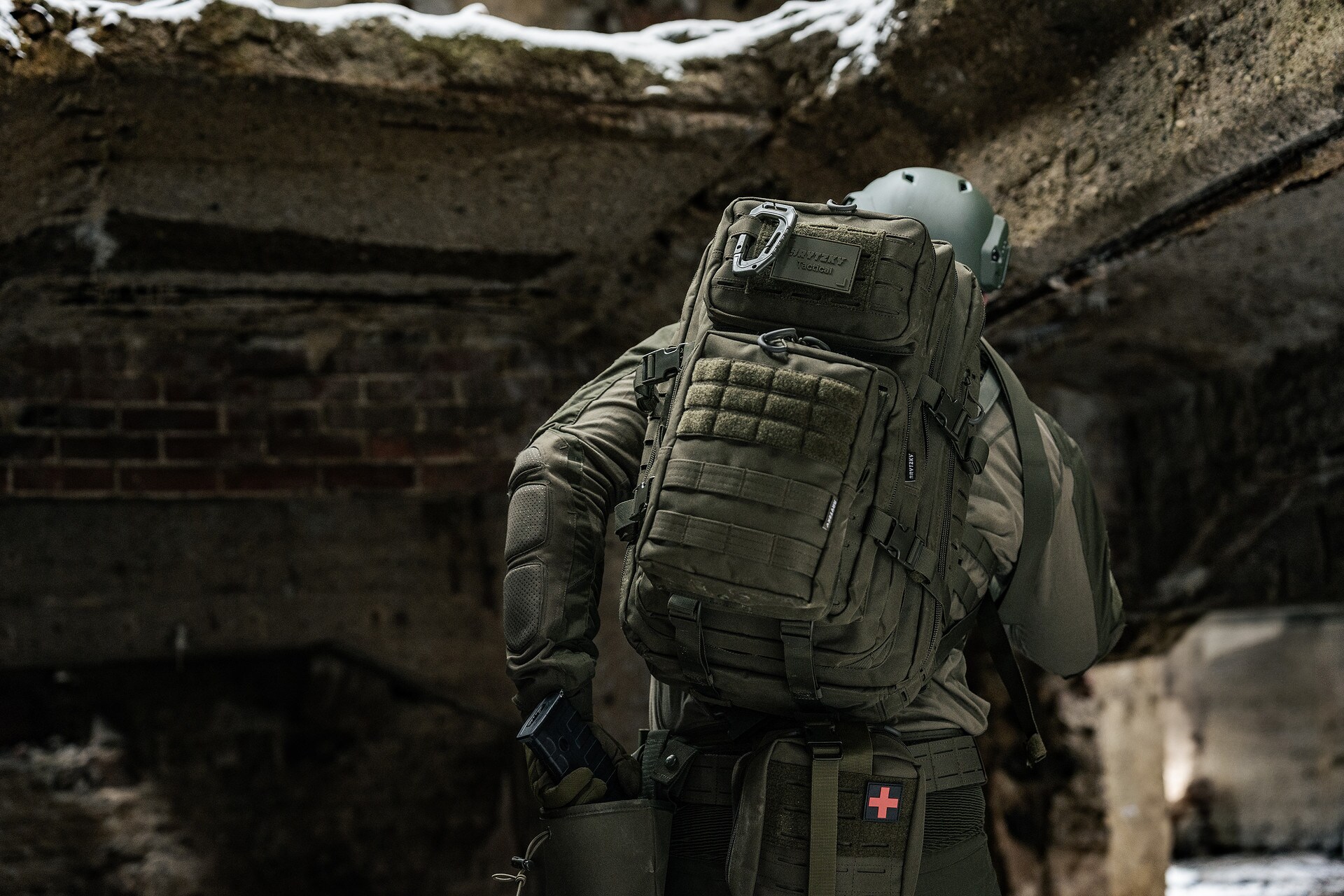 Poche Field Pouch Large Brytzky Tactical - Olive