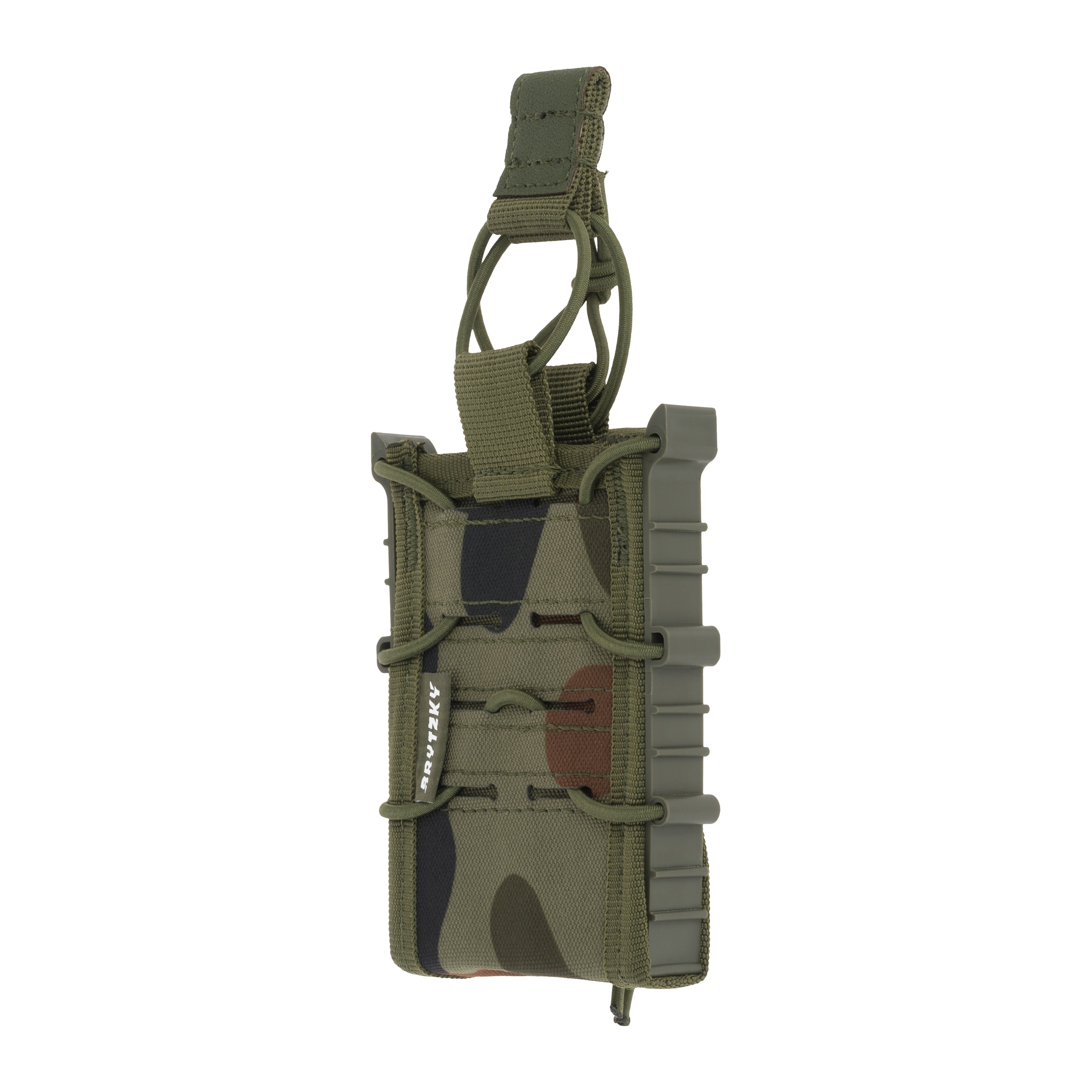 Pochette chargeur Dutyslot pour un grand chargeur Brytzky Tactical - wz.93 Pantera PL Woodland