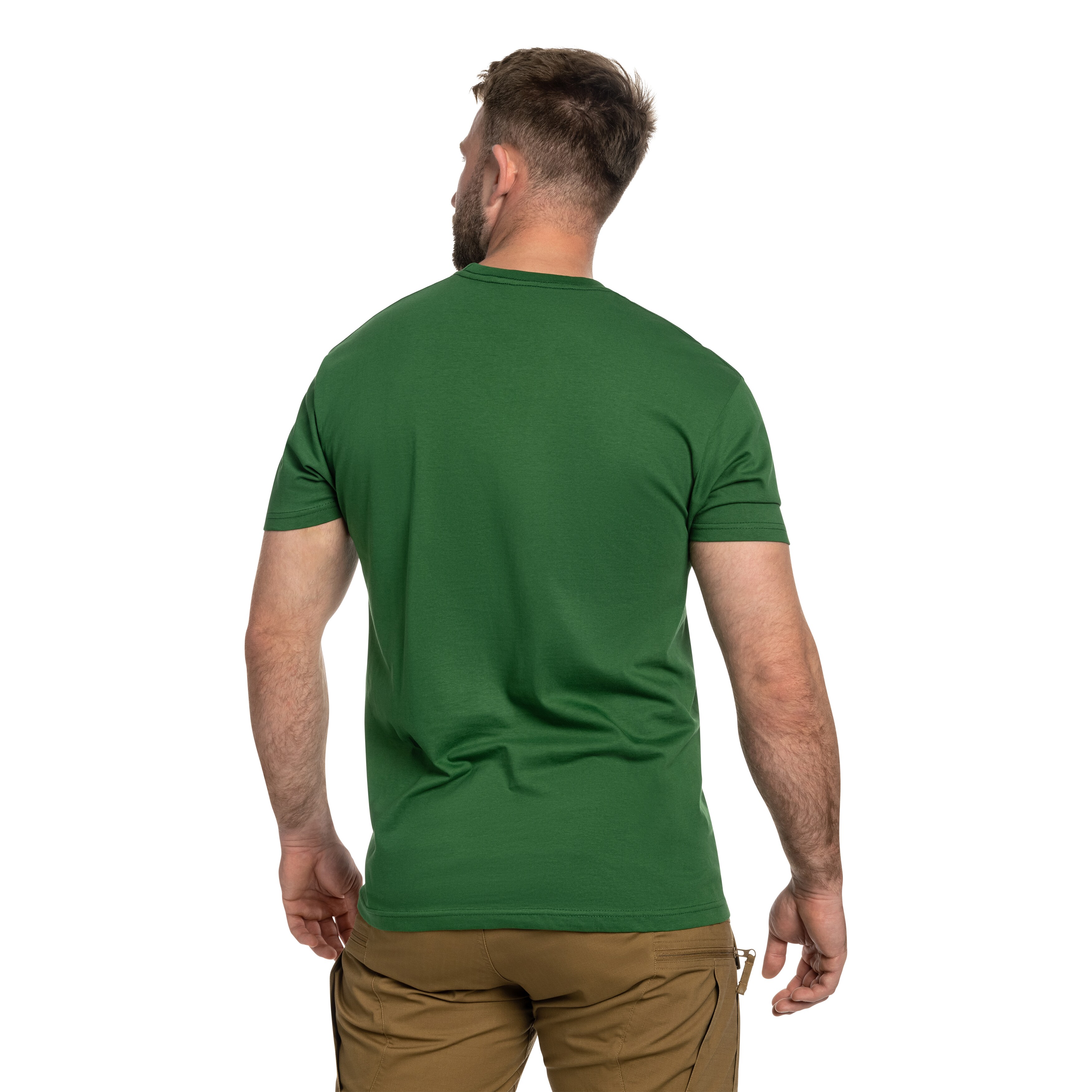 T-shirt militaire T-shirt - Bottle Green - 5 pcs.