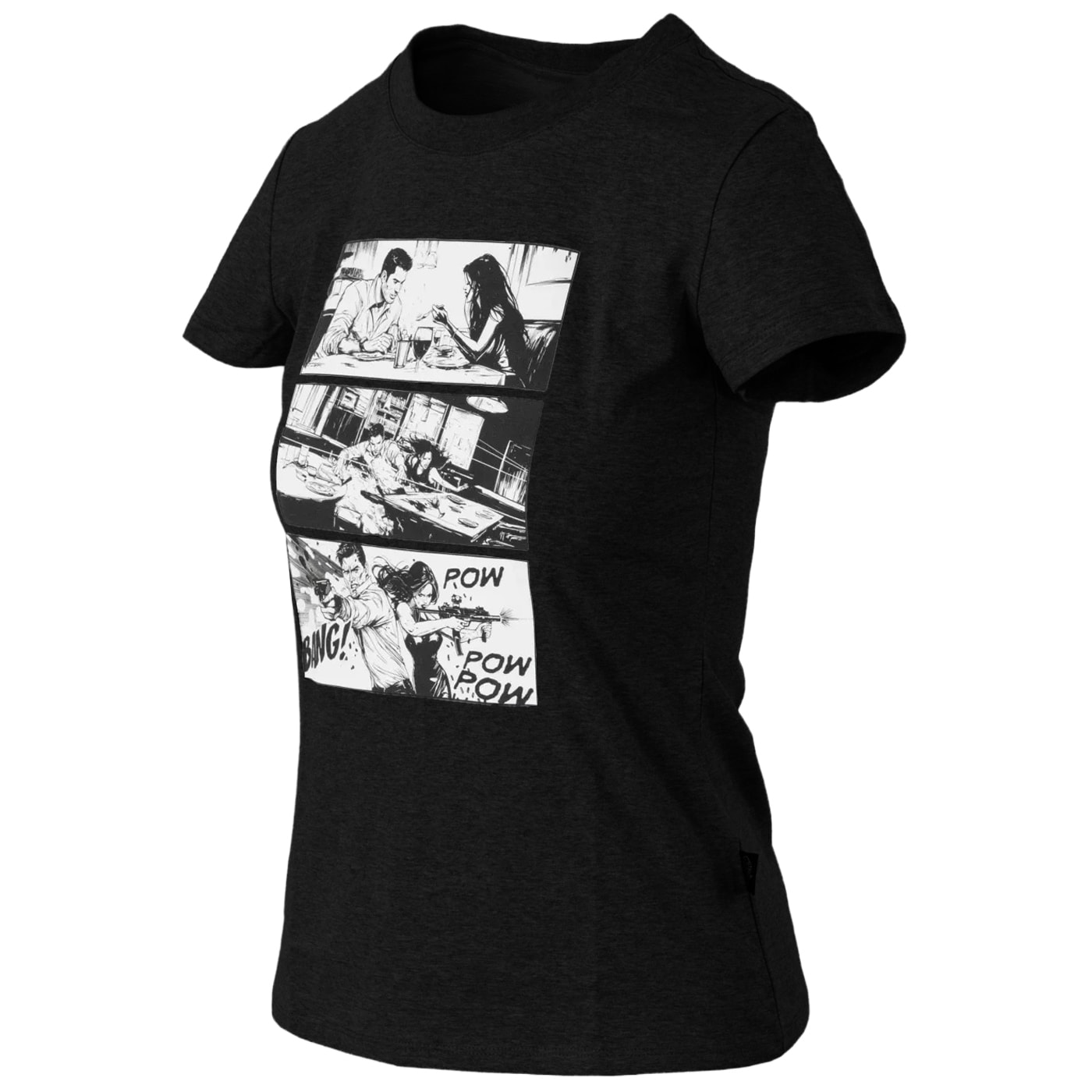 T-shirt pour femmes Combat Date  Helikon - Black