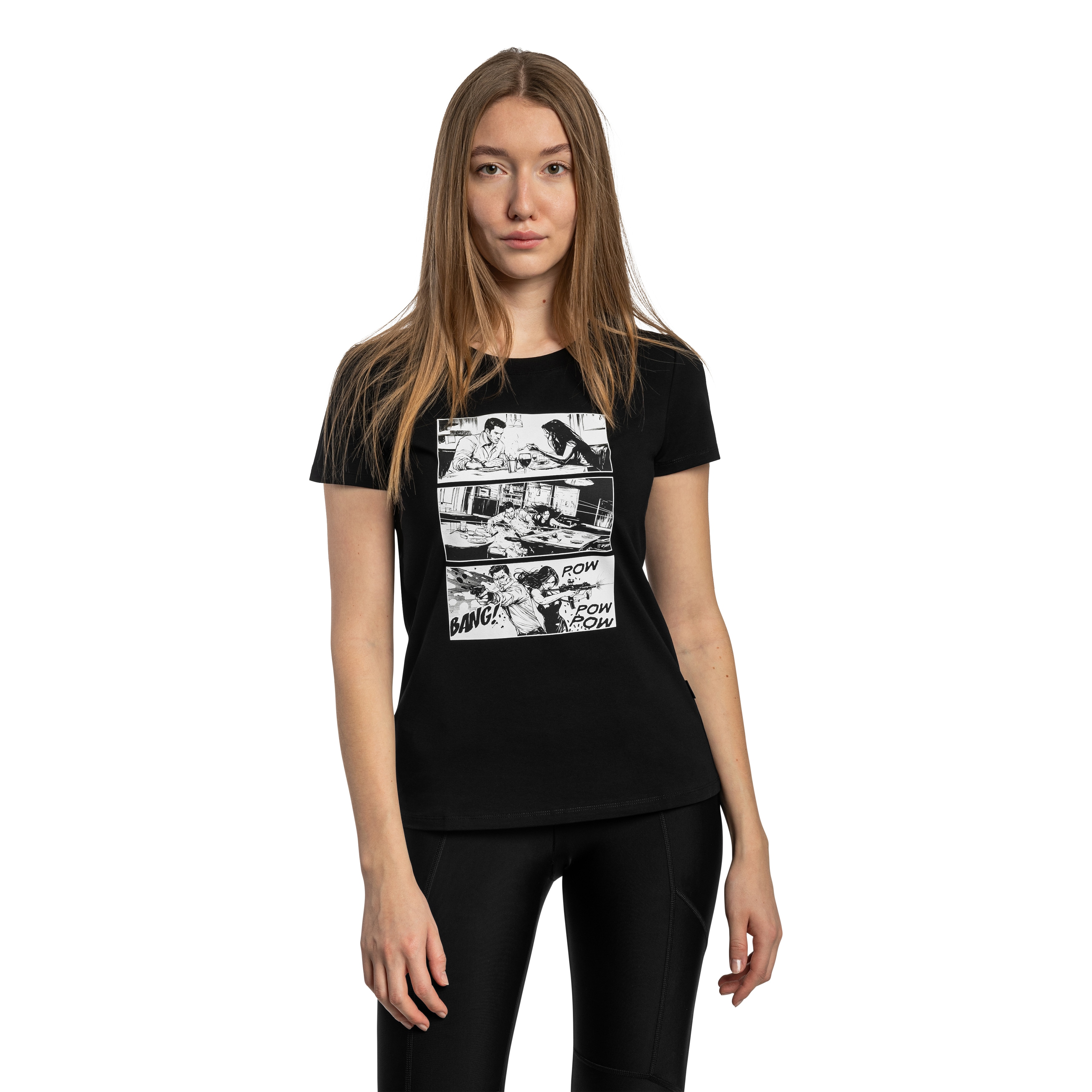 T-shirt pour femmes Combat Date Helikon-Tex - Black