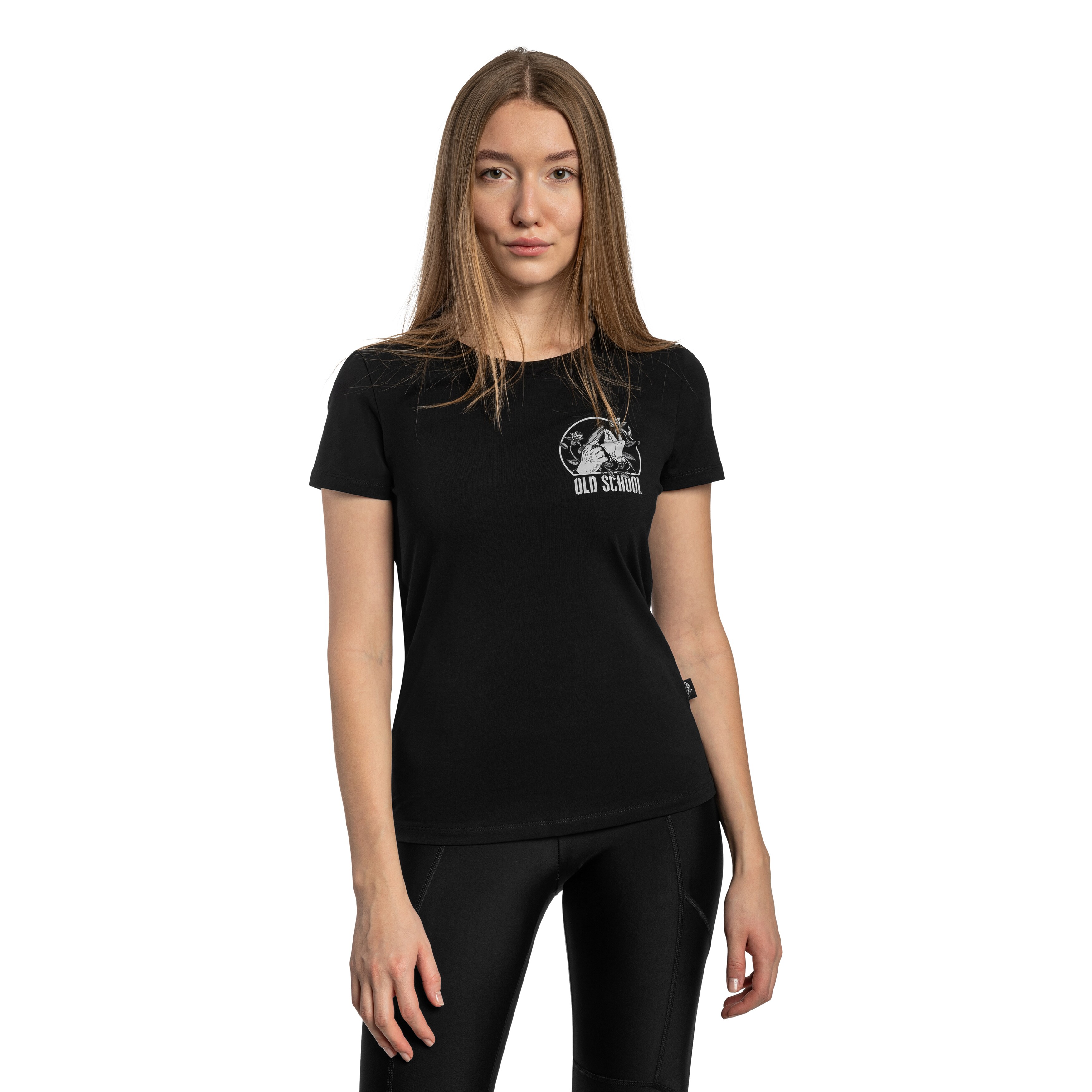 T-shirt femme Old School Helikon-Tex - Black