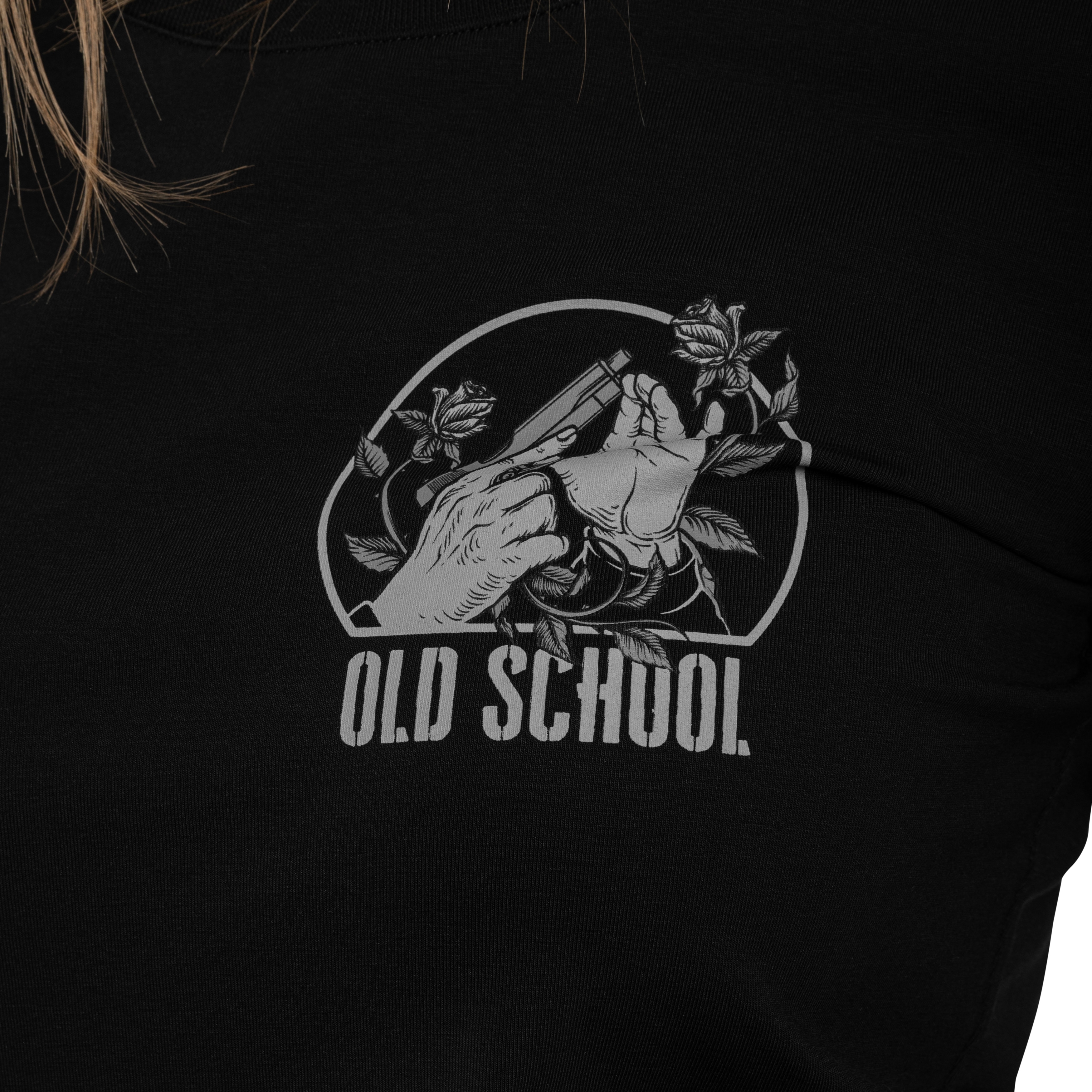 T-shirt femme Old School Helikon-Tex - Black