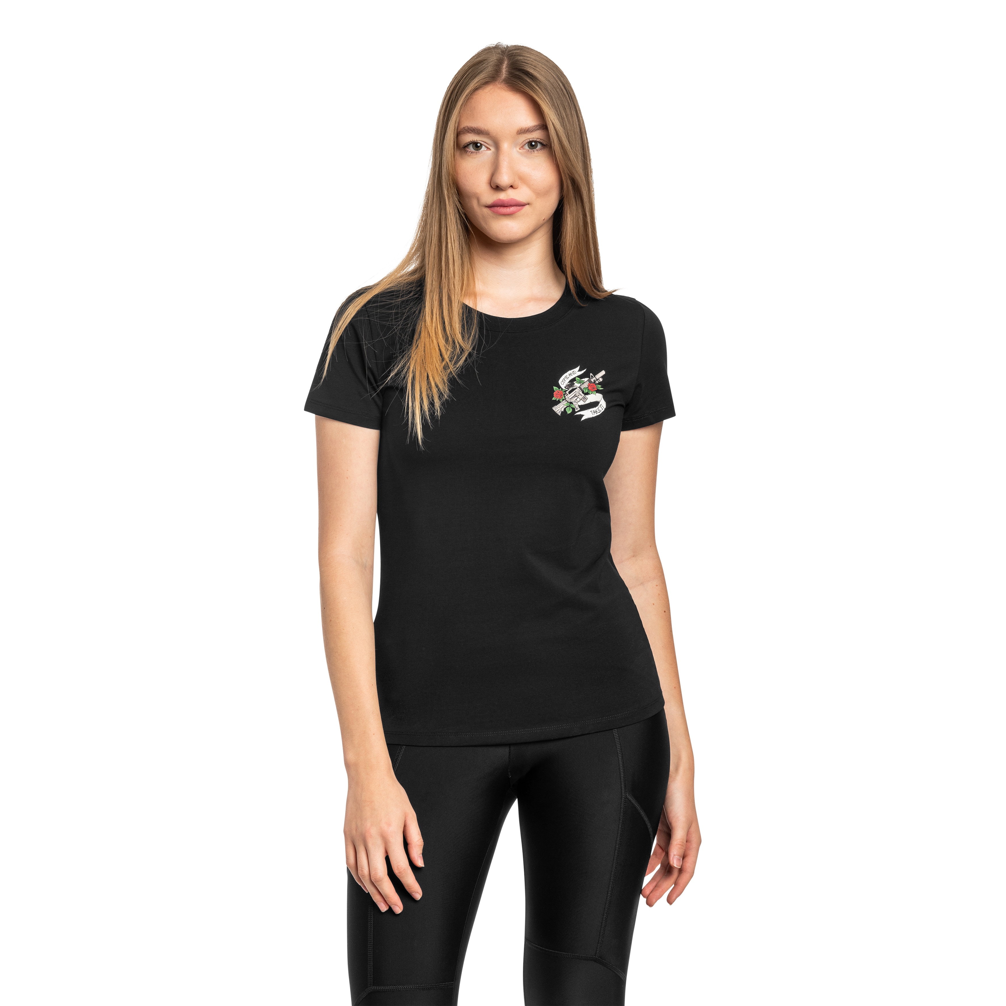 T-shirt femme Come And Take It Slim Helikon - Black