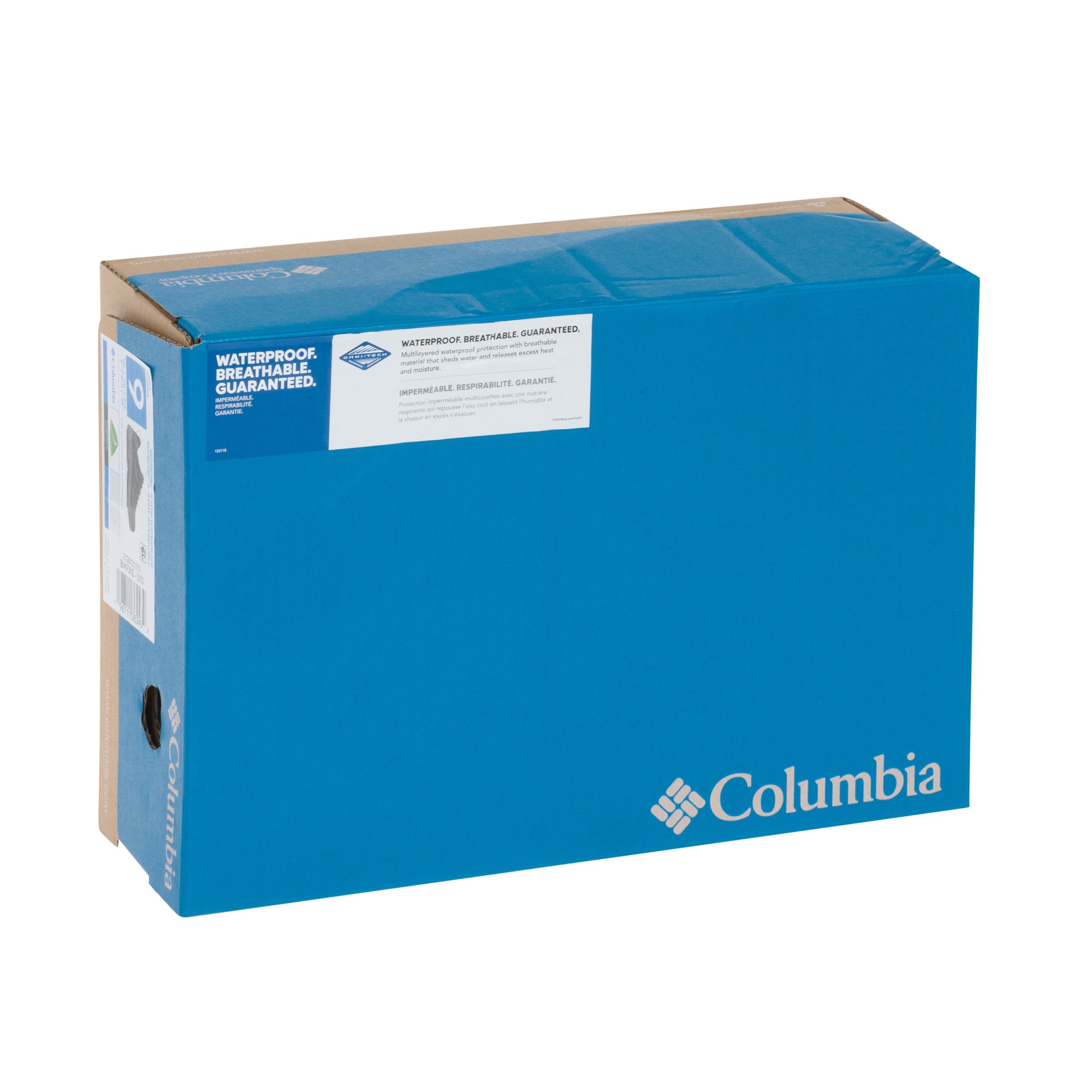 Chaussures Redmond IV Waterproof Columbia - Black/Mountain Red