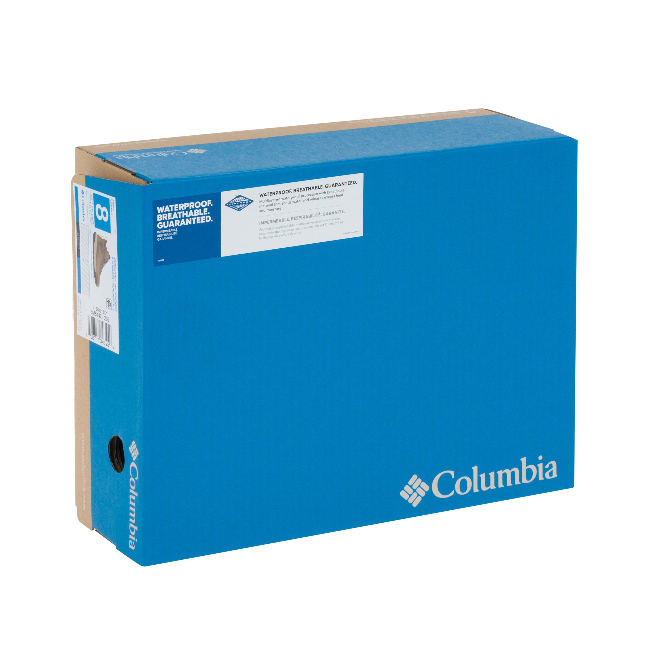 Chaussures Burnsider Waterproof Columbia - Dark Brown/Dark Mountain