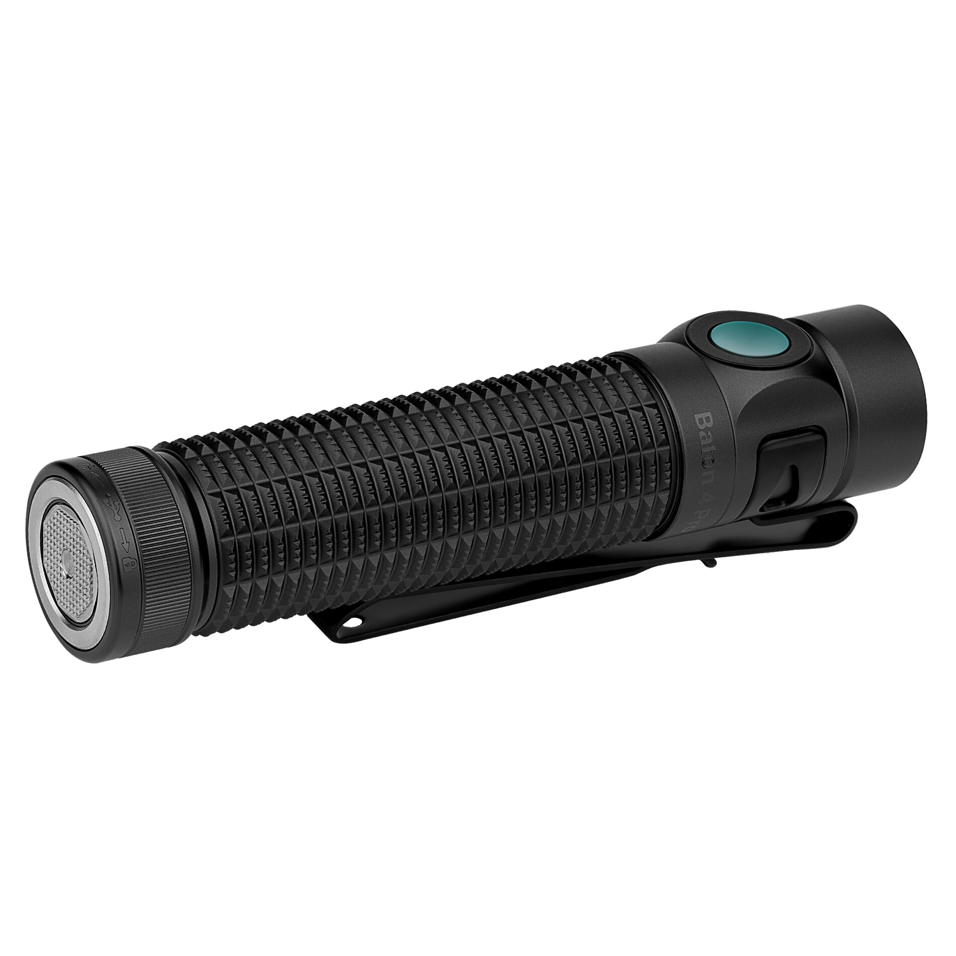 Lampe de poche Baton 4 Pro Matte Black - 1600 lumens Olight