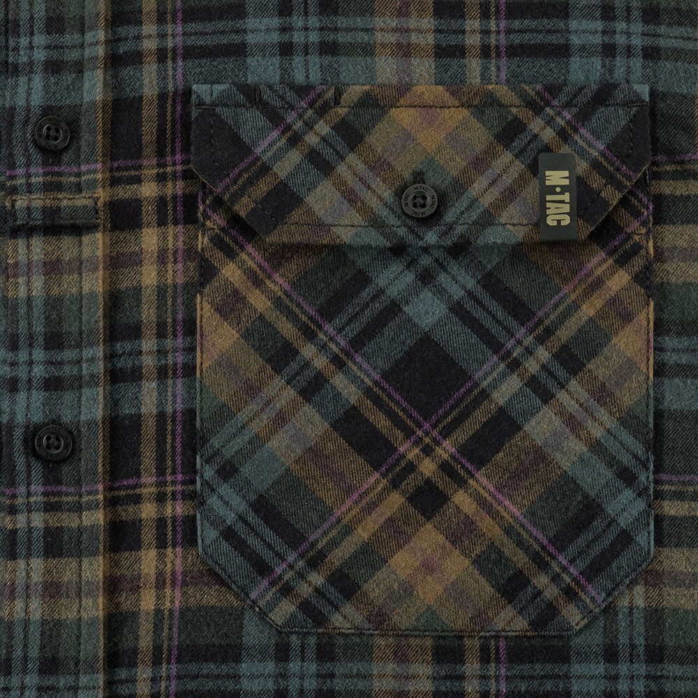 Chemise Lumberjack Merino Cold Weather M-Tac - Blue/Yellow